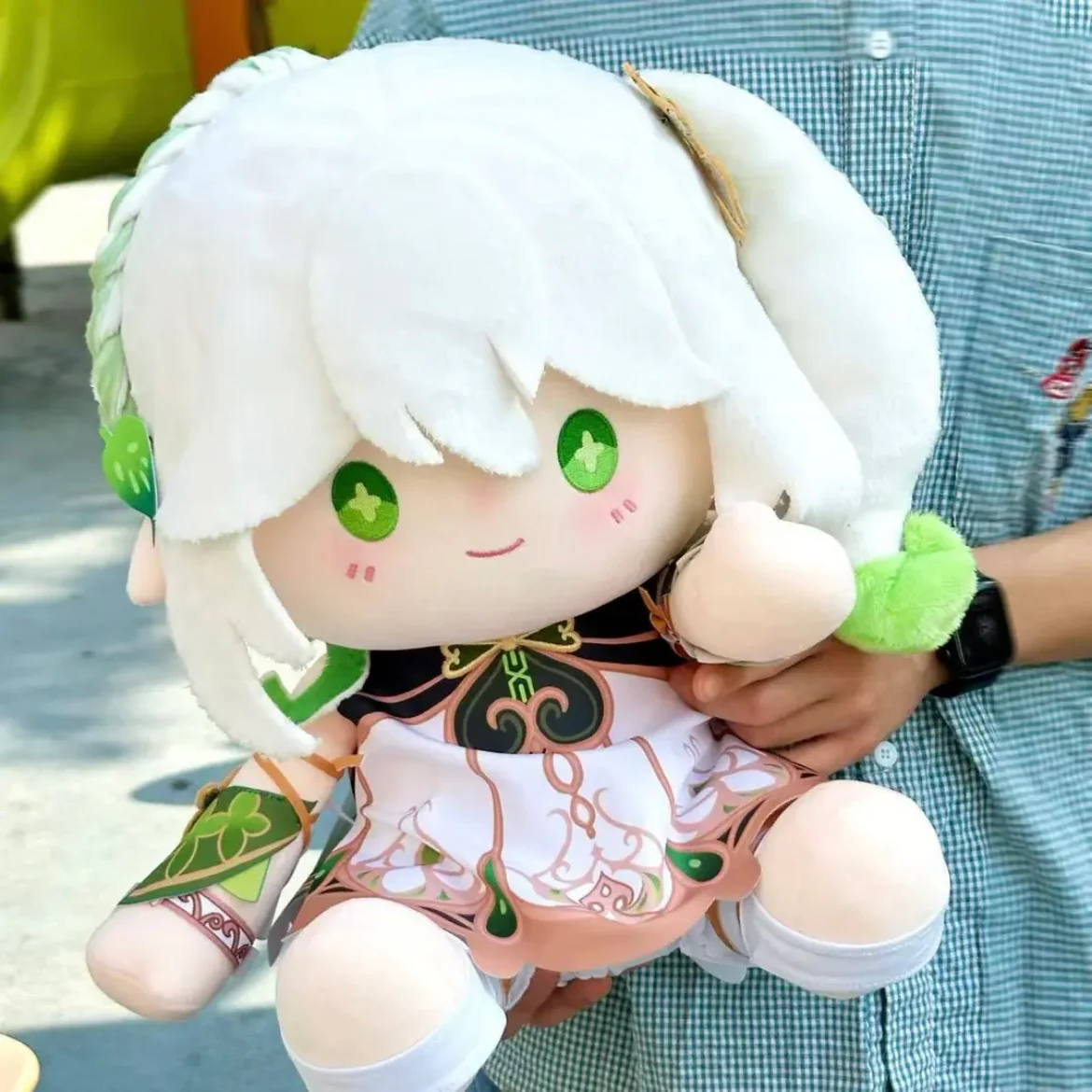 Smile House Fanart Plushtoy Green Color Plushies Staring 40CM Plush Doll - Image 5