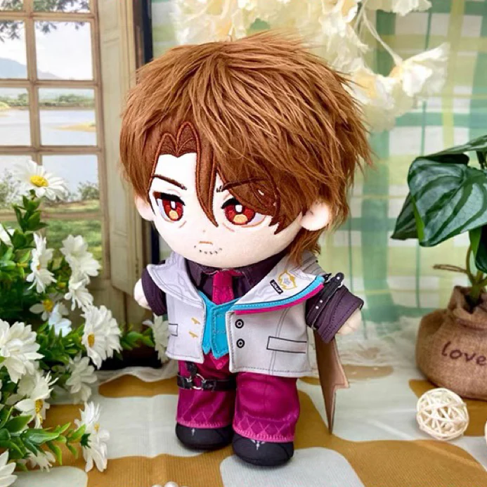 Smile House Fanart Plushtoy Male Brown Hair Plushies 20CM Plush Doll - Image 3
