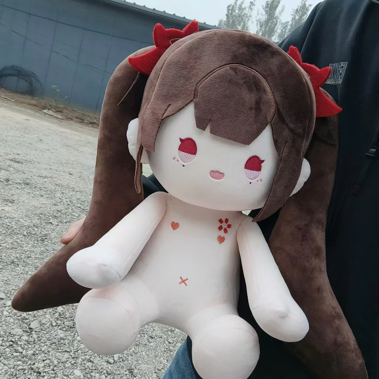 Smile House Fanart Plushtoy No Clothes Plushies 40CM Plush Doll Sitting Ver - Image 3