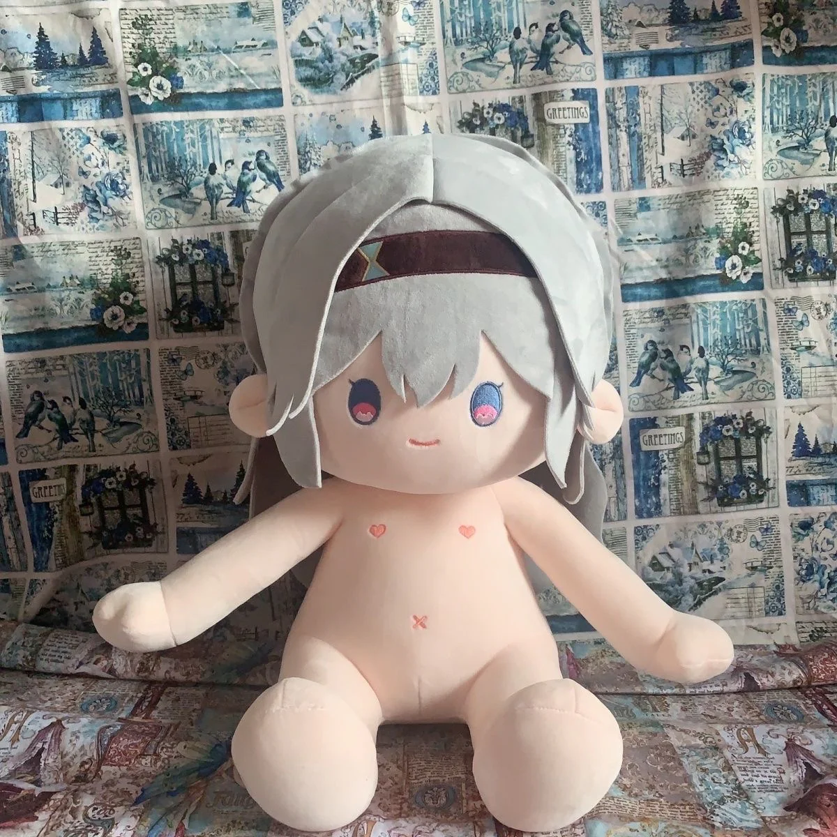 Smile House Fanart Plushtoy No Clothes Plushies Naked 40CM Plush Doll - Image 3
