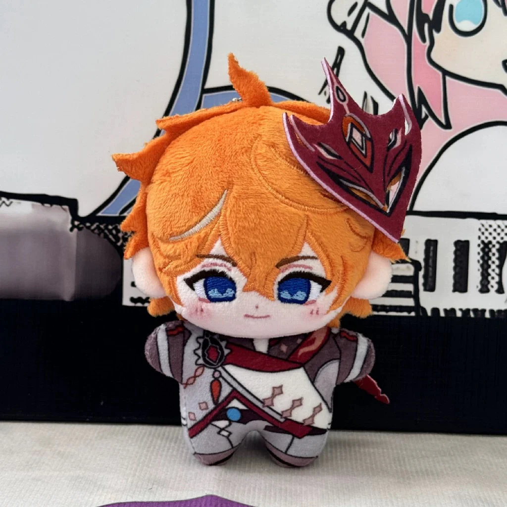 Smile House Fanart Plushtoy Plushies  Orange Pink Black Blue Hair 12CM HX Style Plush Doll - Image 6