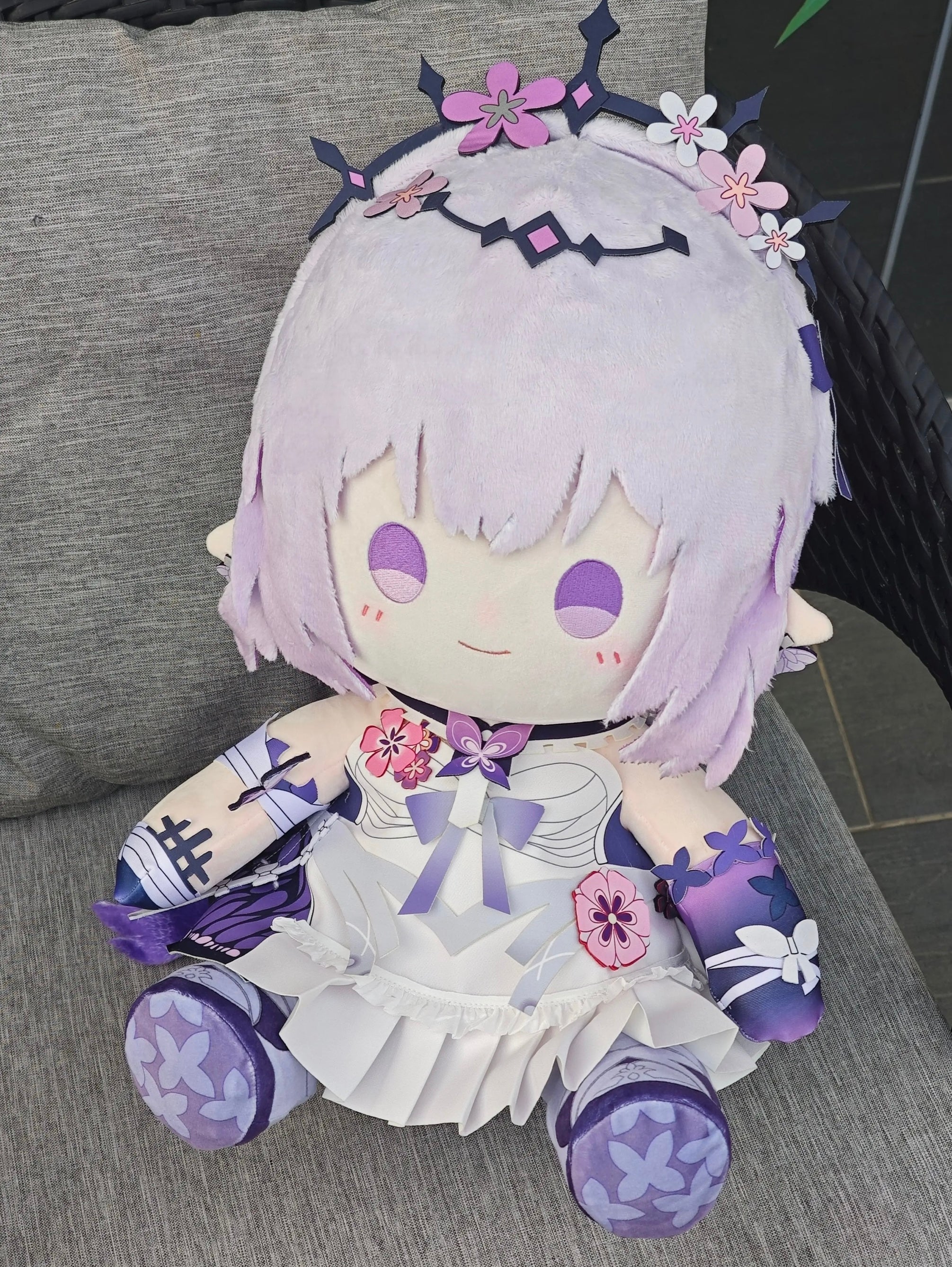 Smile House Fanart Plushtoy Plushies Staring Eyes Ver Plush Doll 40CM With Clothes - Image 3
