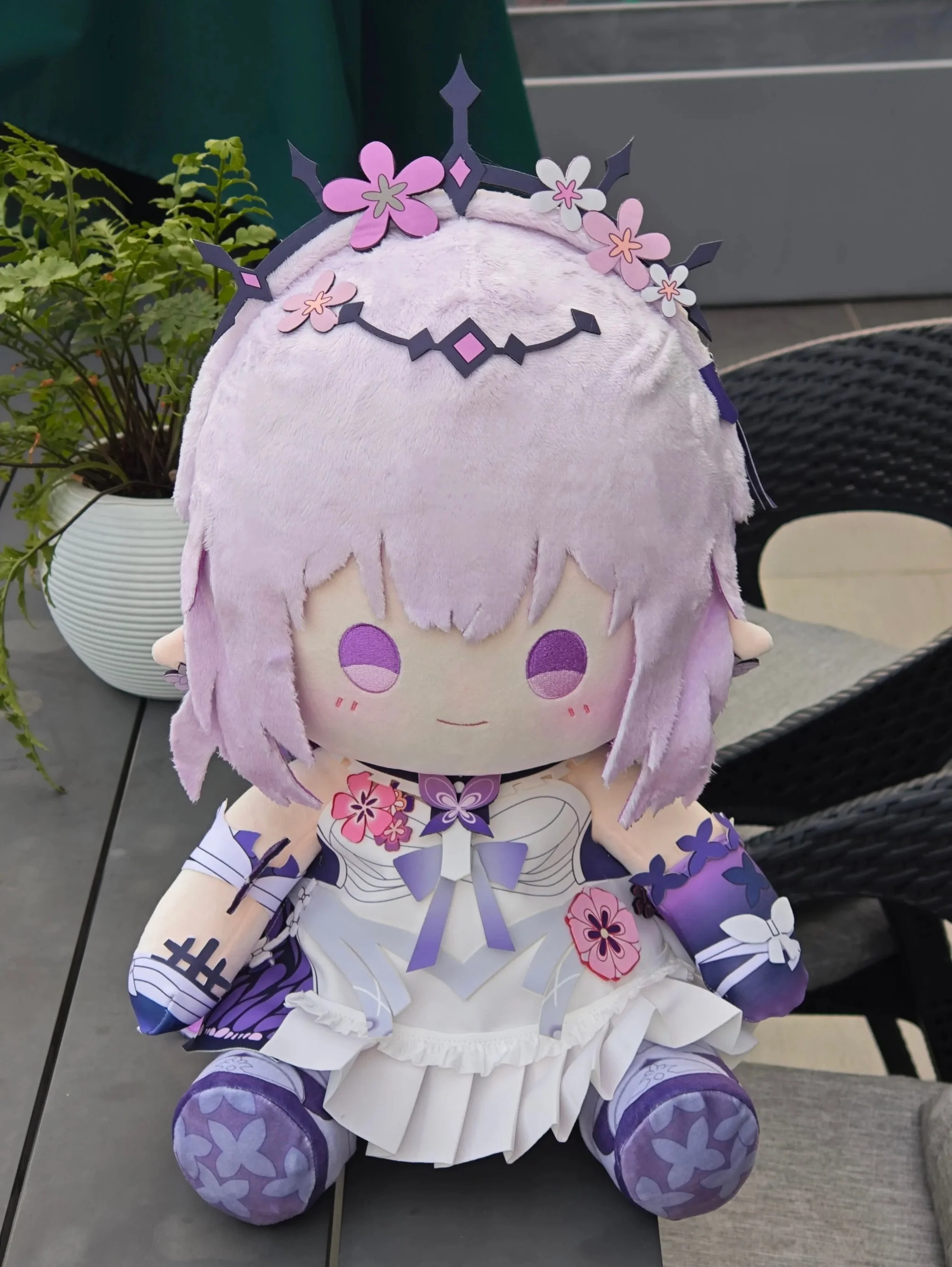 Smile House Fanart Plushtoy Plushies Staring Eyes Ver Plush Doll 40CM With Clothes - Image 4
