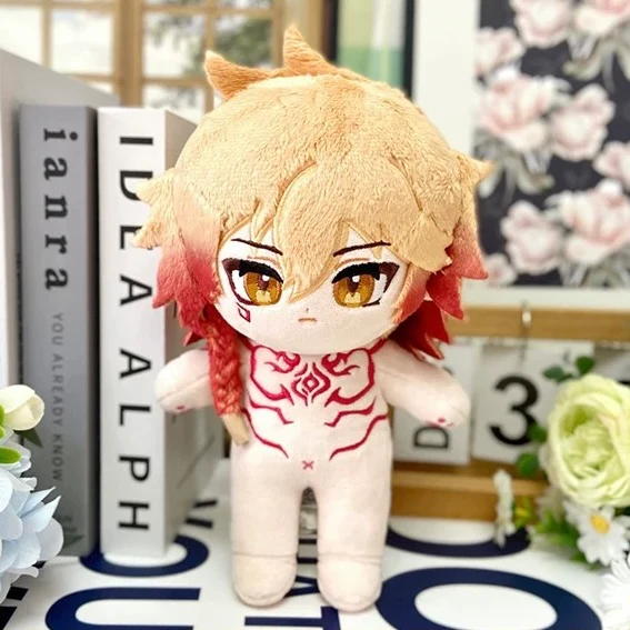 Smile House Fanart Plushtoy Yellow Hiar Fire Plushies Plush Doll 20CM - Image 2