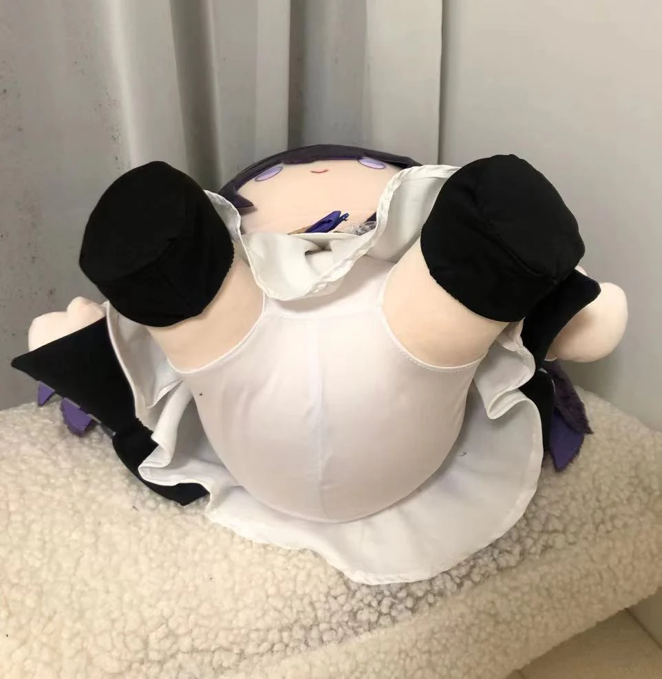 Smile House Fanart Purple Hair Plushies Staring Female 40CM Plush Doll - Image 7