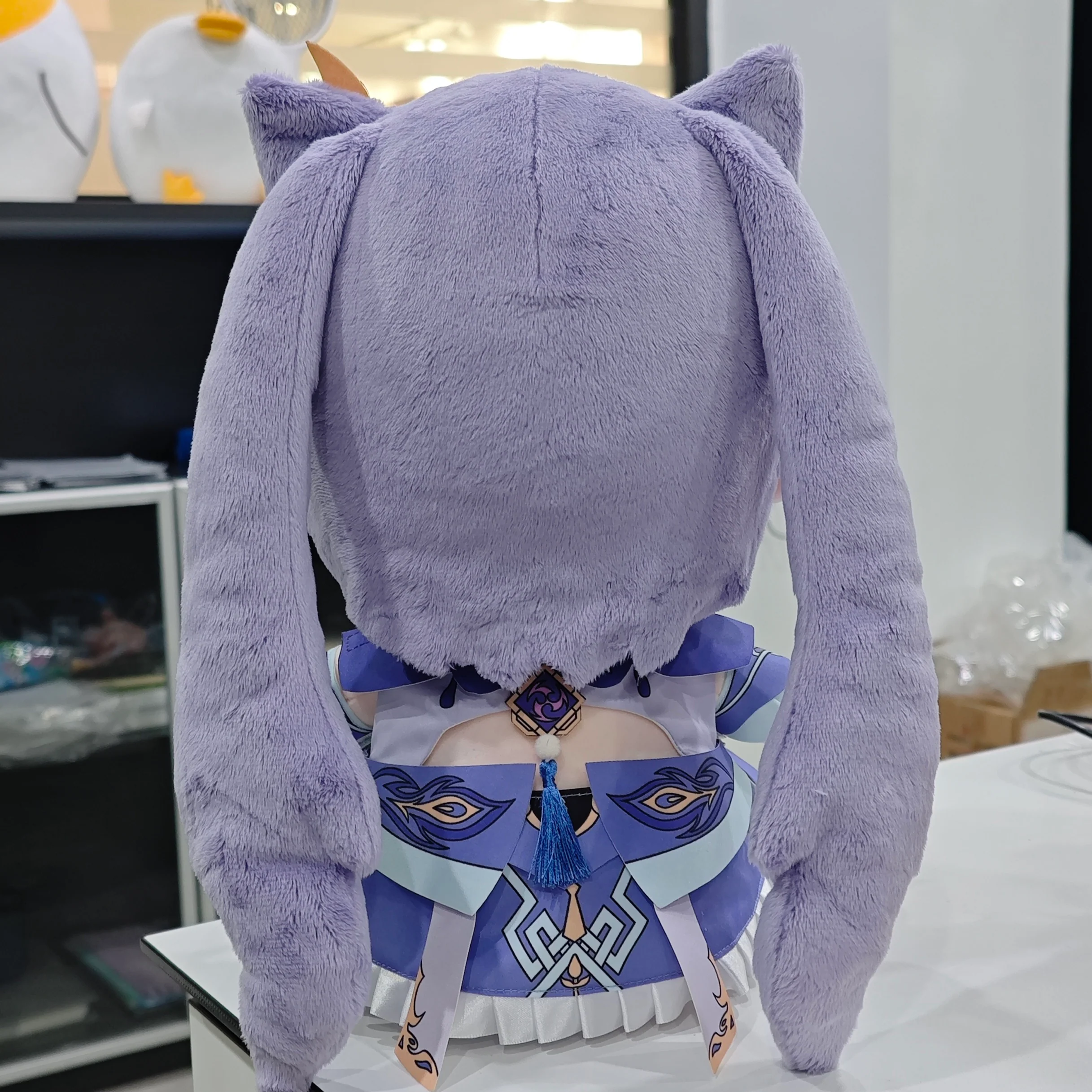 Smile House Fanart Purple Ponytail With Clothes 30CM Plush Doll - Image 3