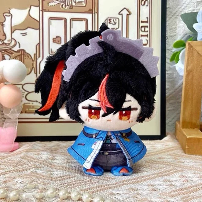 Smile House Fanart Shark Pink Hair Plushies Small Size Cloak 12CM Doll - Image 6