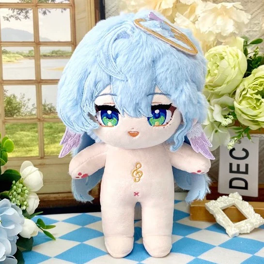 Smile House Fanart Sister Blue Hair Middle Size Plushies Plush Doll 20CM - Image 2