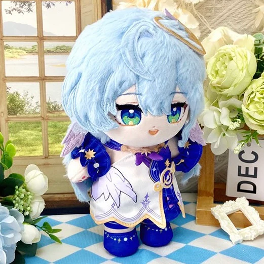 Smile House Fanart Sister Blue Hair Middle Size Plushies Plush Doll 20CM - Image 3