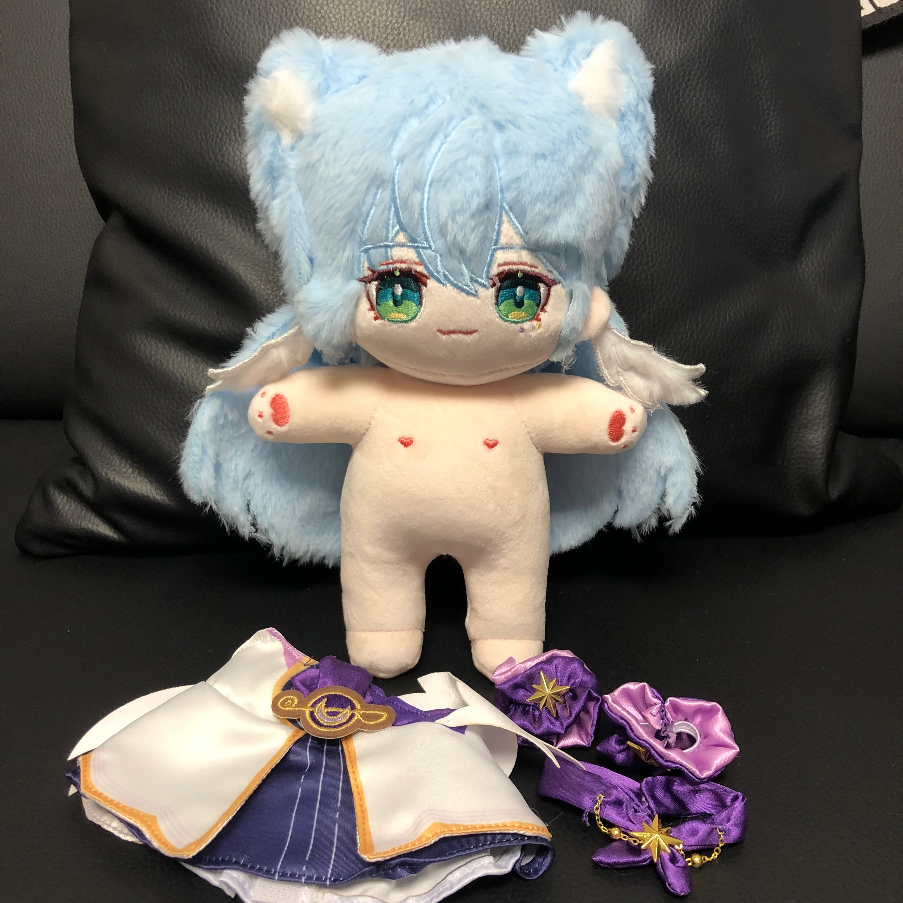 Smile House Fanart Sister Middle Size Cloak Plushies Plush Doll 20CM - Image 3