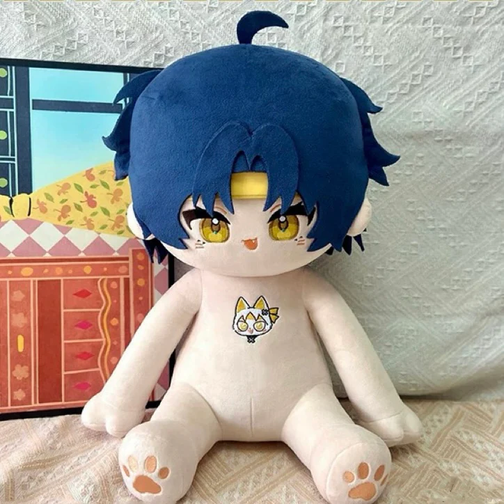 Smile House Fanart Sitting Plushies Male Big Eyes Plush Doll 40CM - Image 4