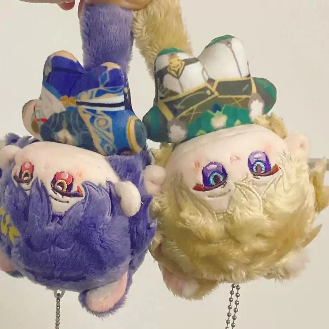 Smile House Fanart Tail Plushtoy 10CM HX Style Cute Plush Doll - Image 2