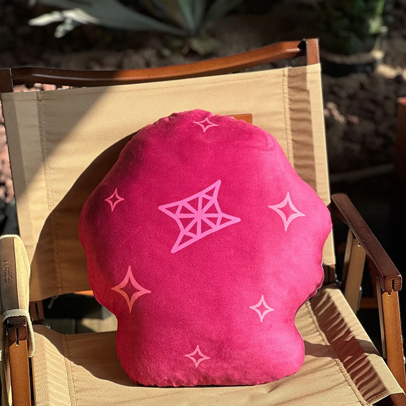 Smile House Fanart Two Sides Purple Pillow Plush Doll 38CM - Image 3