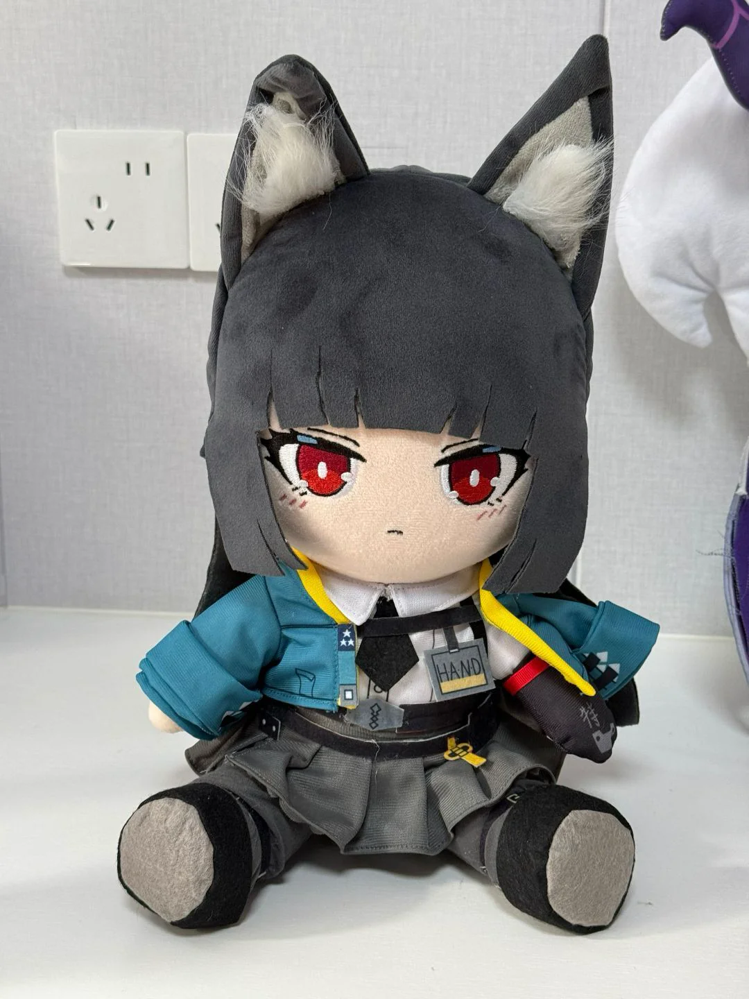 Presale-Smile House Fanart With Ears Clothes Plushies Big Eyes Ver Detail Plush Doll 30CM - Image 11
