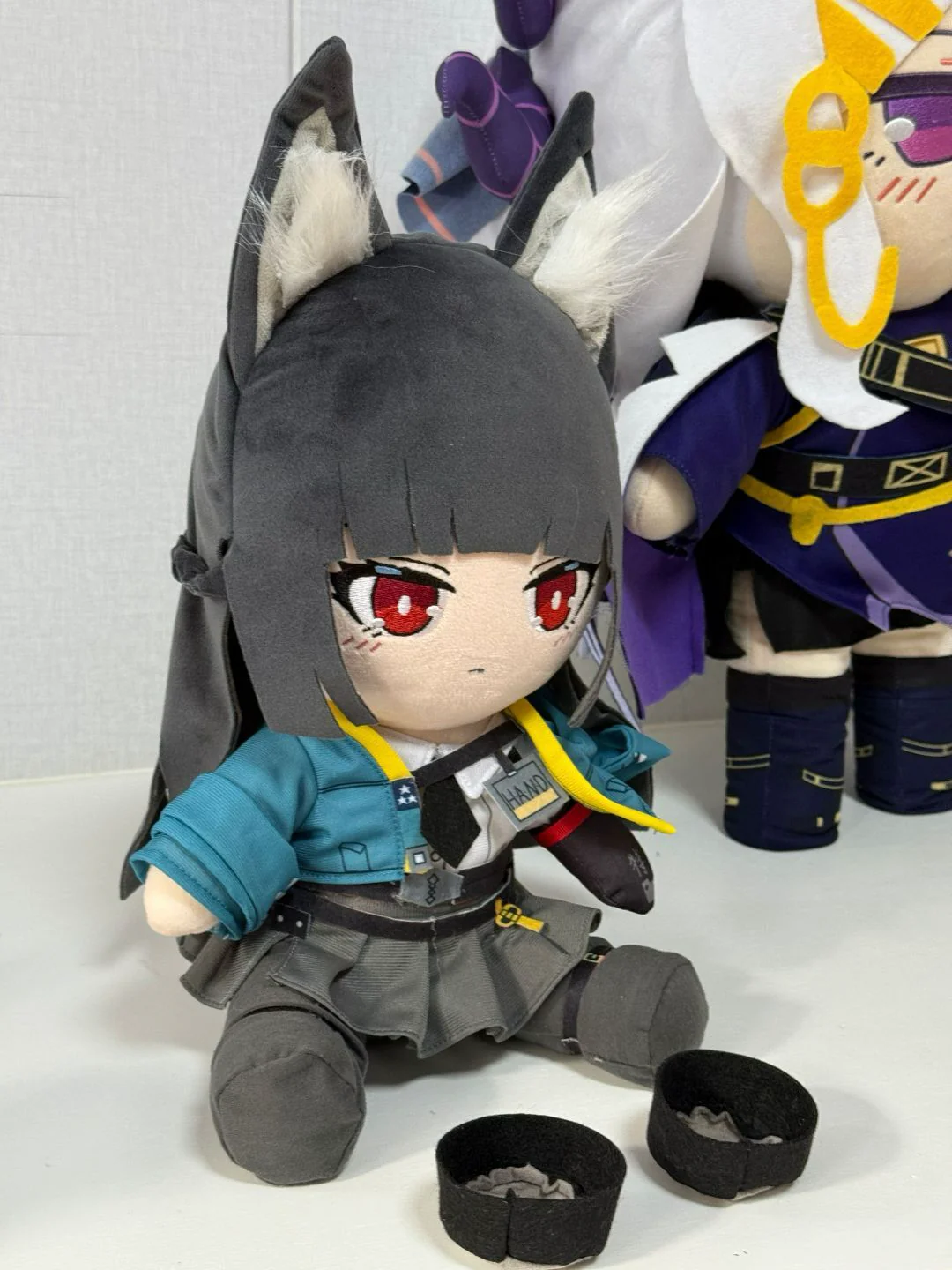 Presale-Smile House Fanart With Ears Clothes Plushies Big Eyes Ver Detail Plush Doll 30CM - Image 12