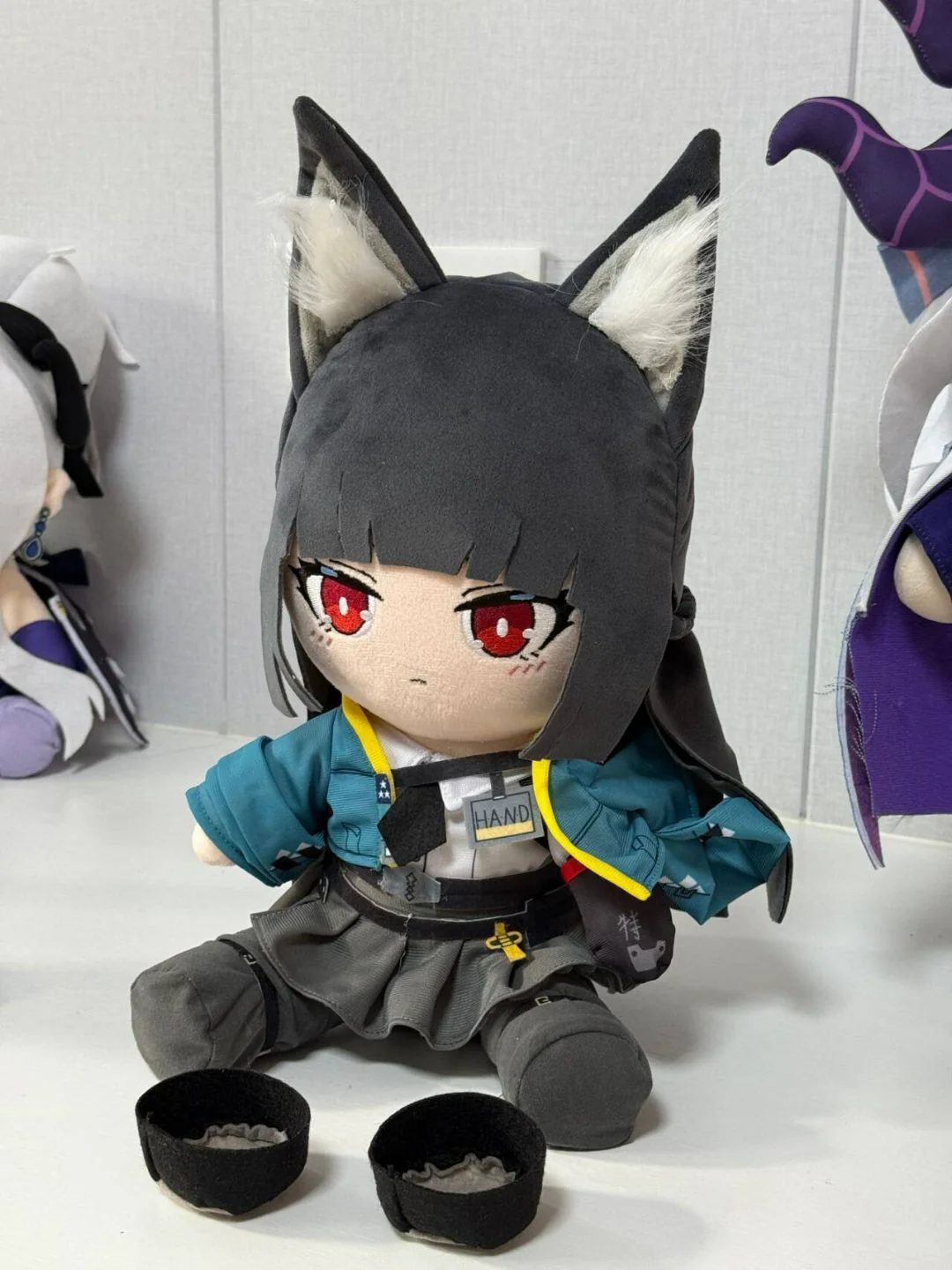 Presale-Smile House Fanart With Ears Clothes Plushies Big Eyes Ver Detail Plush Doll 30CM - Image 13