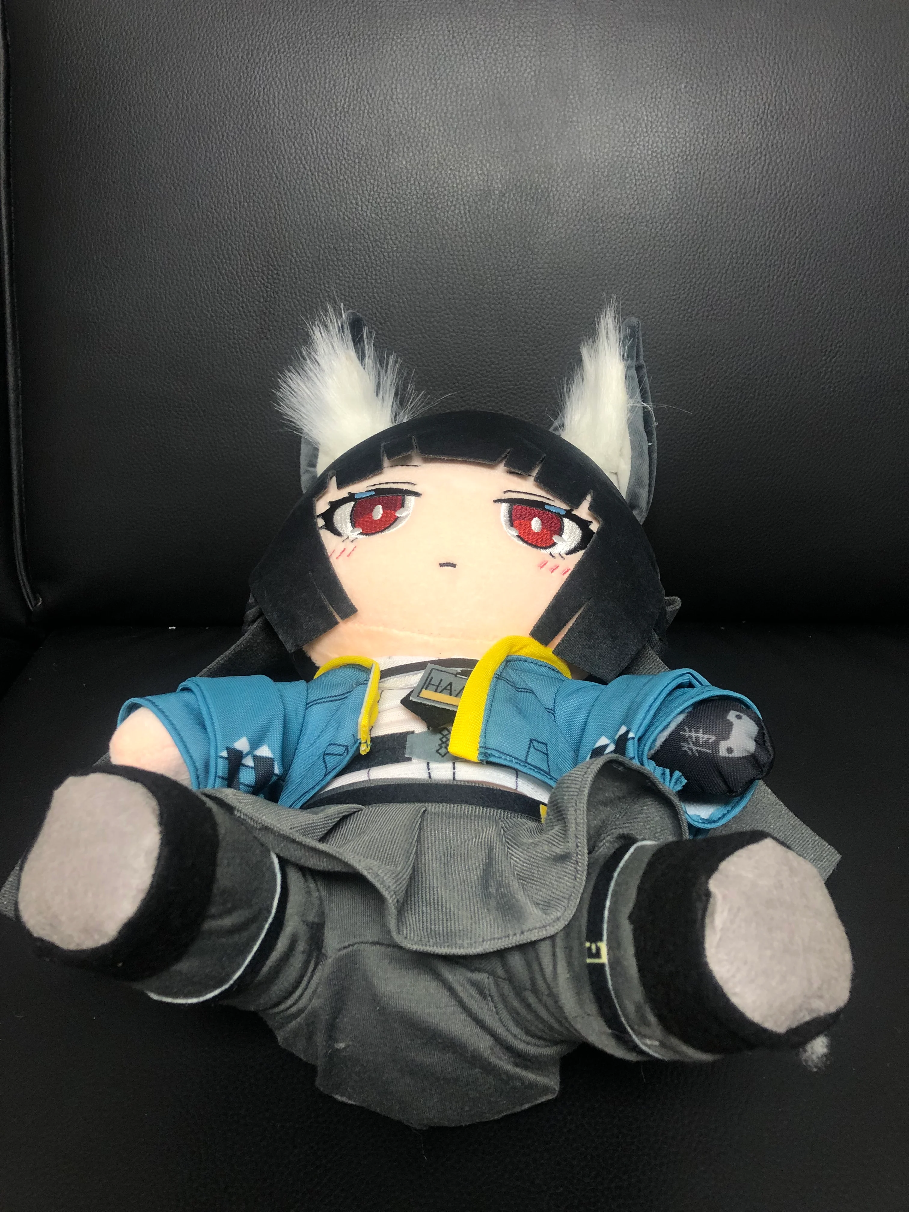 Presale-Smile House Fanart With Ears Clothes Plushies Big Eyes Ver Detail Plush Doll 30CM - Image 2
