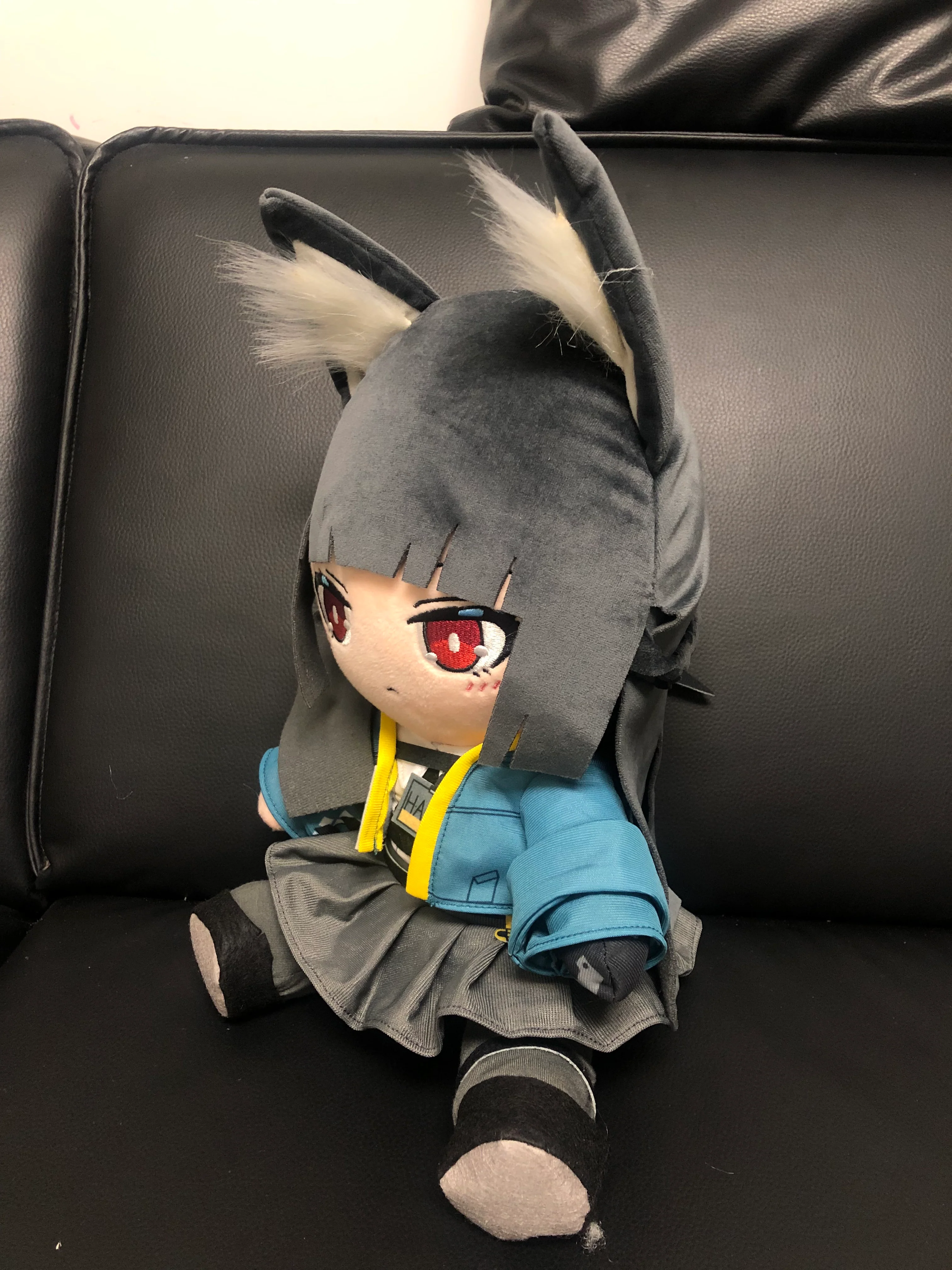 Presale-Smile House Fanart With Ears Clothes Plushies Big Eyes Ver Detail Plush Doll 30CM - Image 5