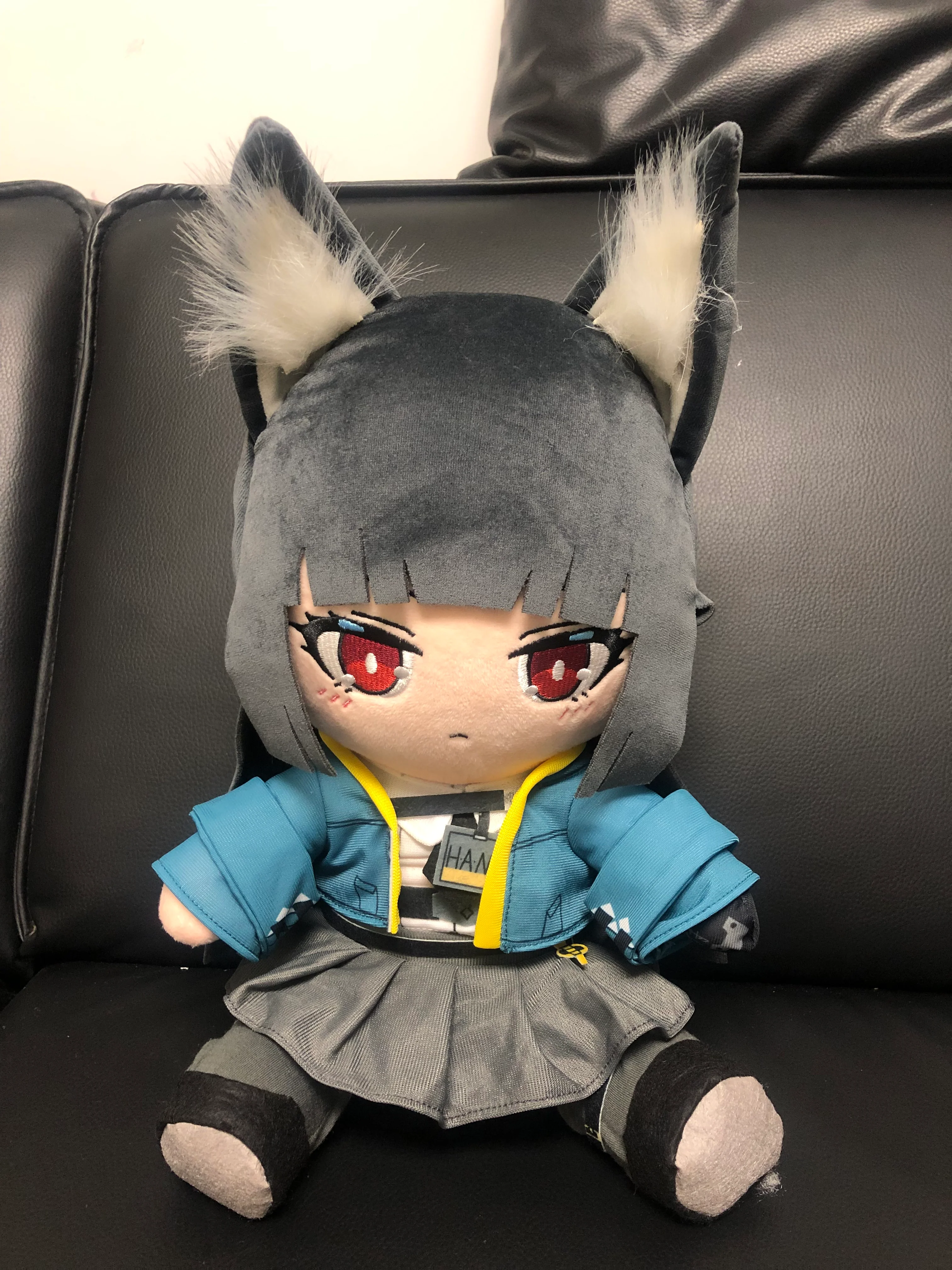 Presale-Smile House Fanart With Ears Clothes Plushies Big Eyes Ver Detail Plush Doll 30CM - Image 6