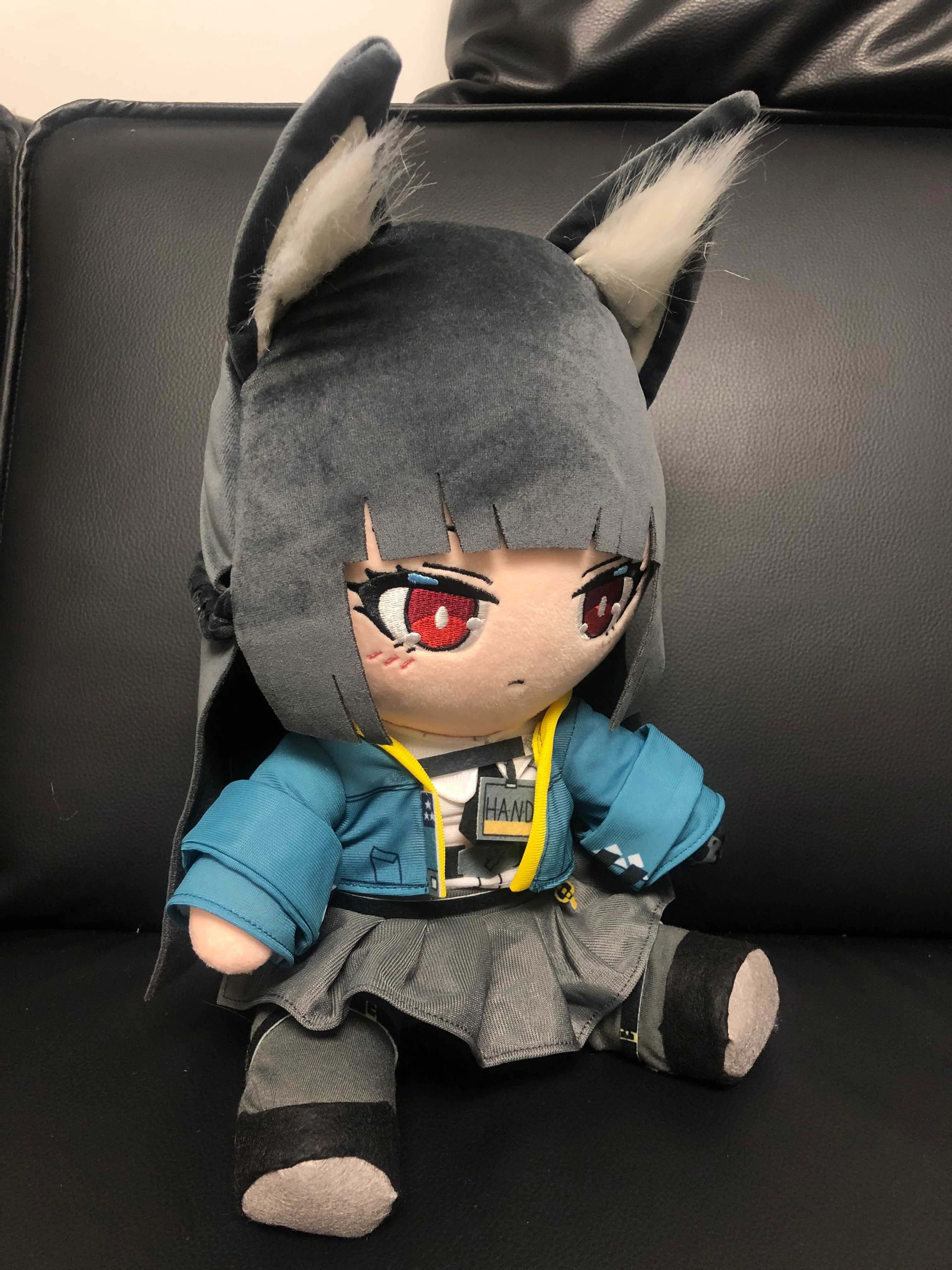 Presale-Smile House Fanart With Ears Clothes Plushies Big Eyes Ver Detail Plush Doll 30CM - Image 7