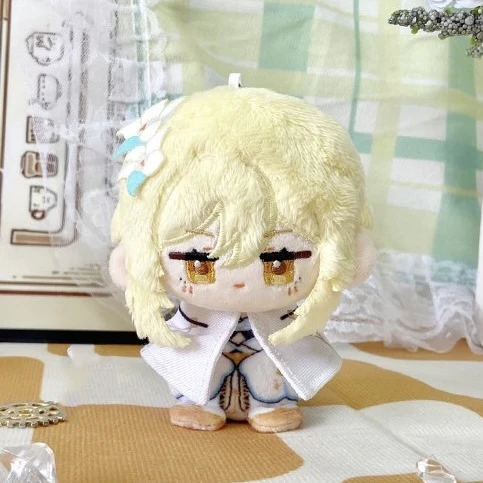 Smile House Fanart Yellow Color Series Small Size  Cloak Plush Doll 12 CM - Image 3