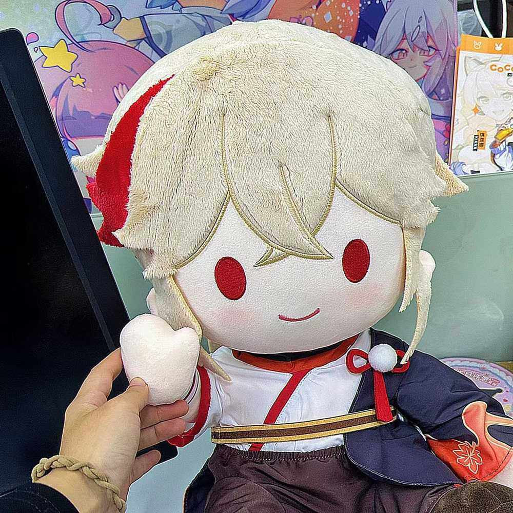 Smile House Fanart Yellow Hair Plushies Staring Male 40CM Plush Doll - Image 3