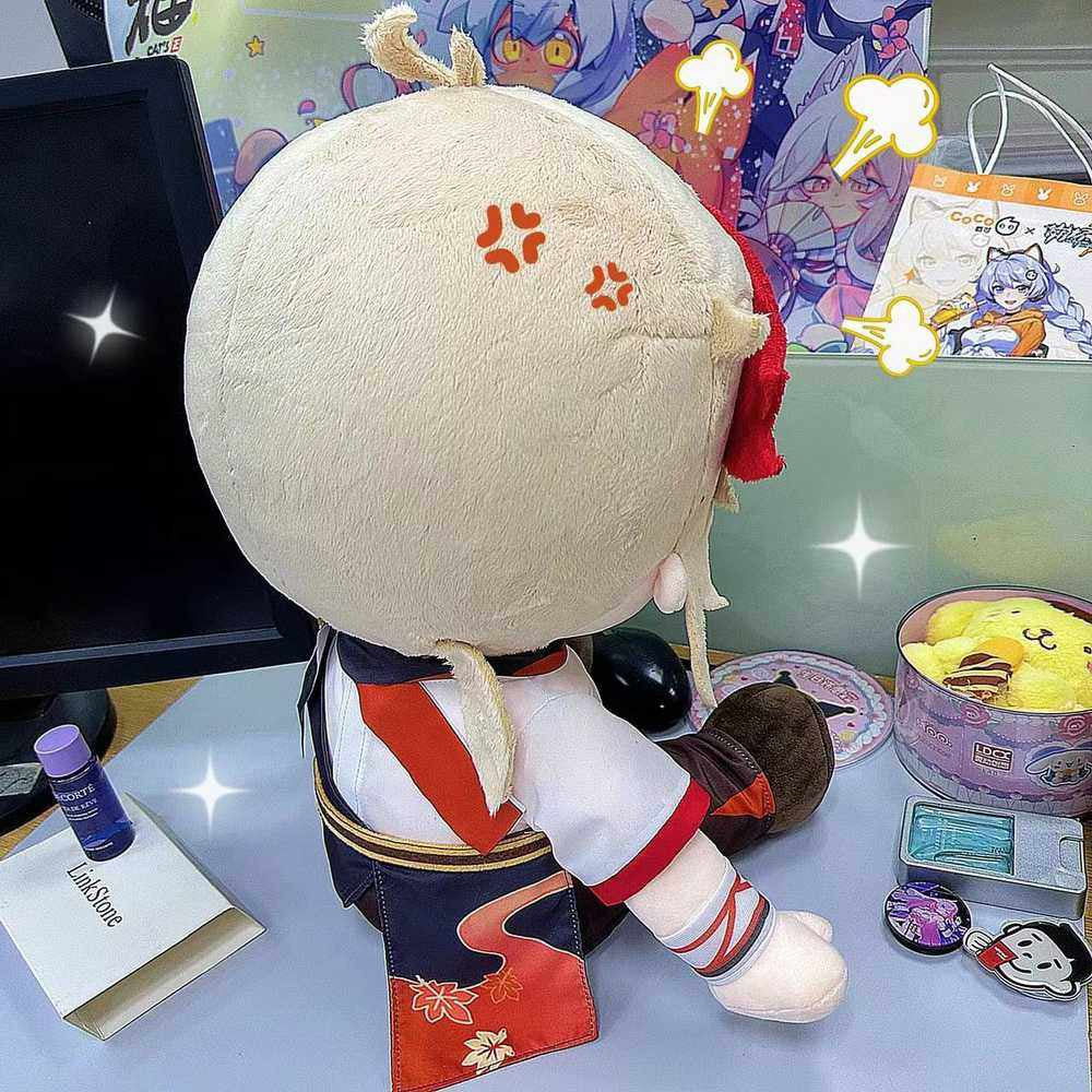 Smile House Fanart Yellow Hair Plushies Staring Male 40CM Plush Doll - Image 4
