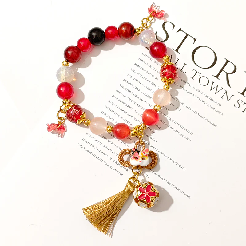 Smile House Fanm Fire Female Red Inspired Bracelet - Image 3
