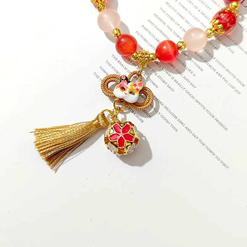 Smile House Fanm Fire Female Red Inspired Bracelet - Image 4