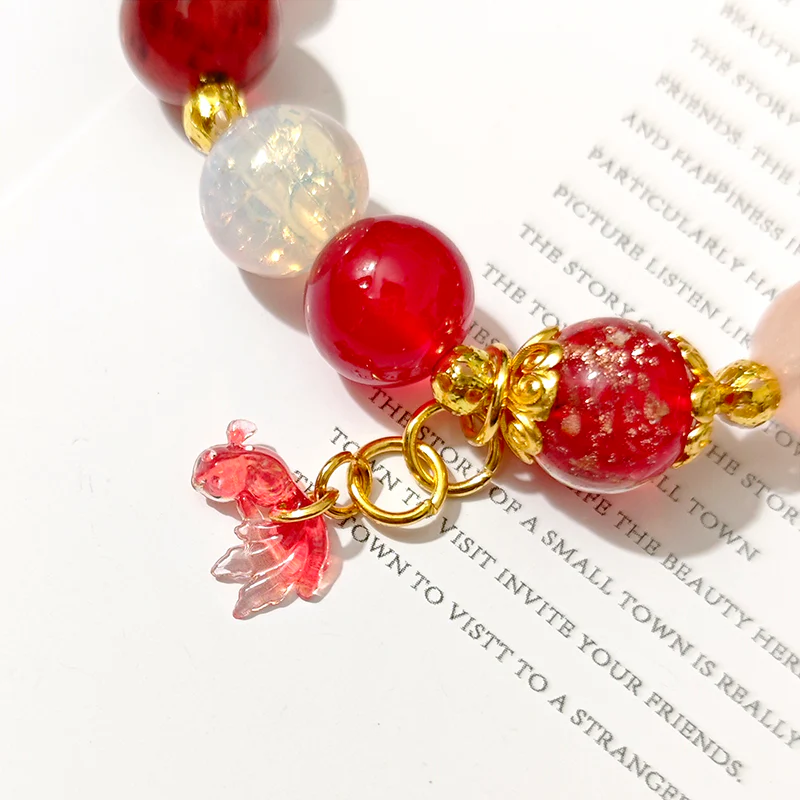 Smile House Fanm Fire Female Red Inspired Bracelet - Image 6