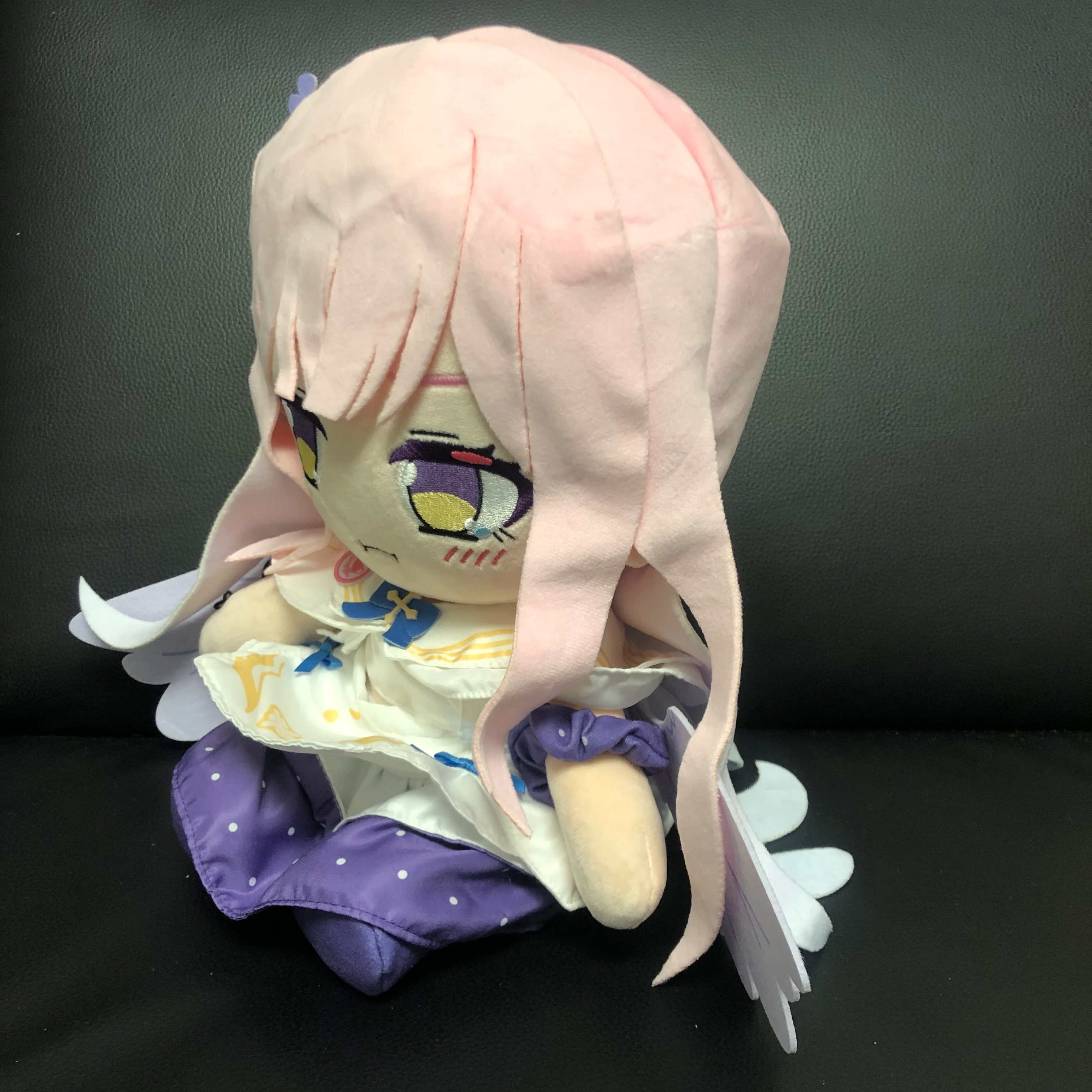 Smile House Fanmade Blue Anime Plushies Pink Hair 30CM Plush Doll - Image 2