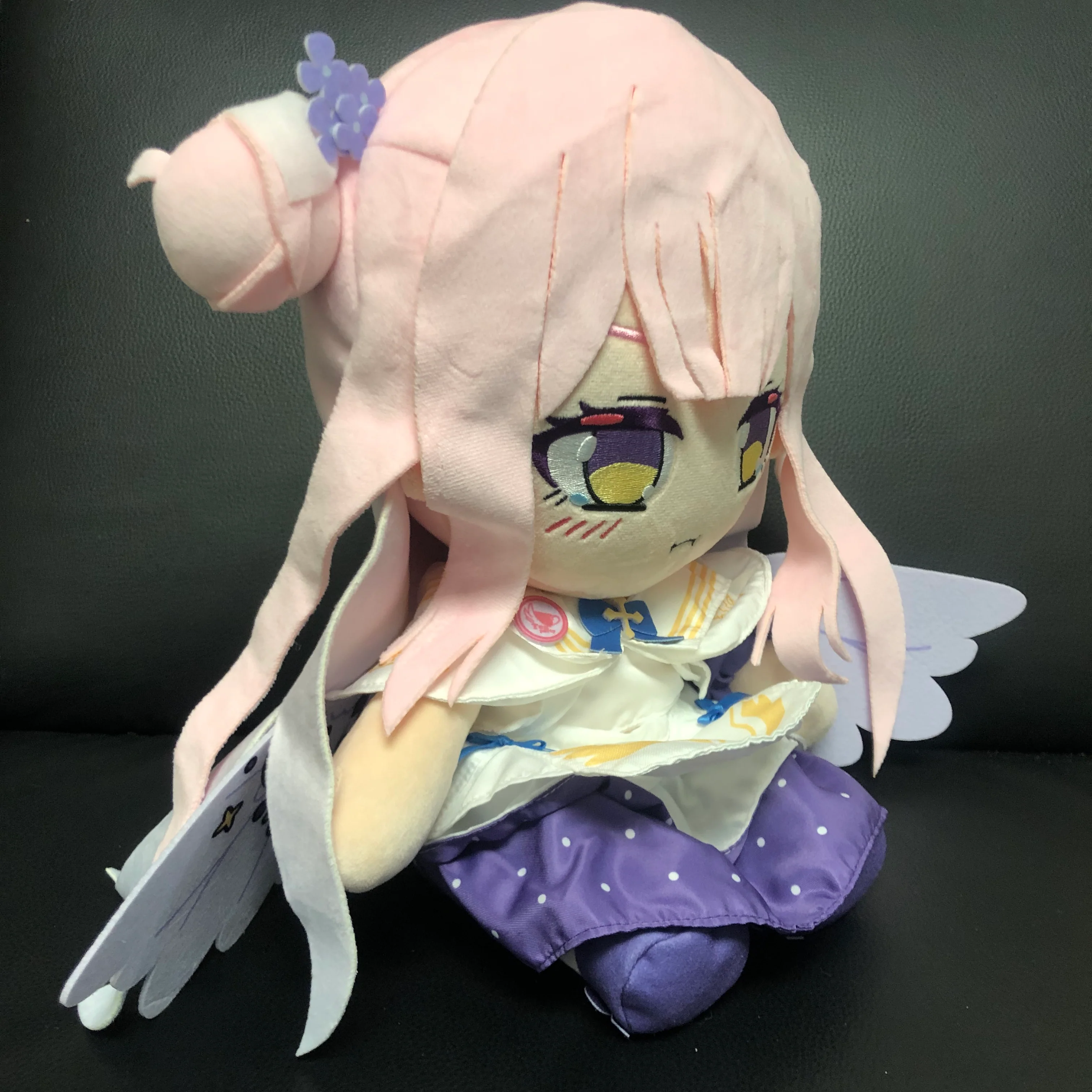 Smile House Fanmade Blue Anime Plushies Pink Hair 30CM Plush Doll - Image 4