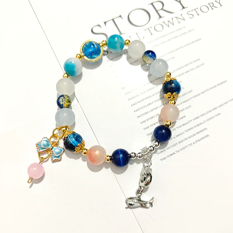 Smile House Fanmade Blue White Inspired Bracelet - Image 2