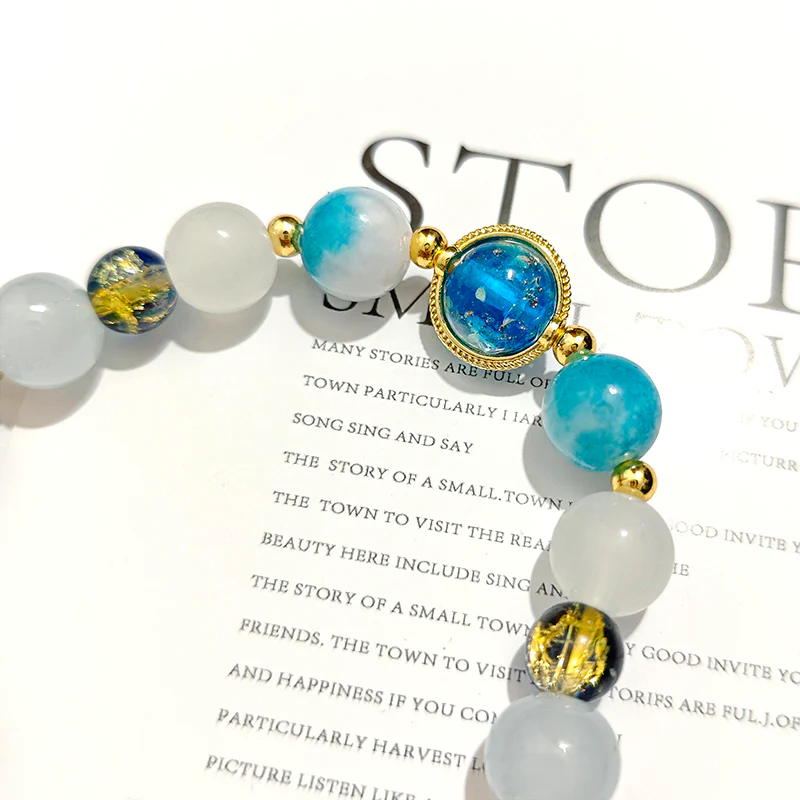 Smile House Fanmade Blue White Inspired Bracelet - Image 3