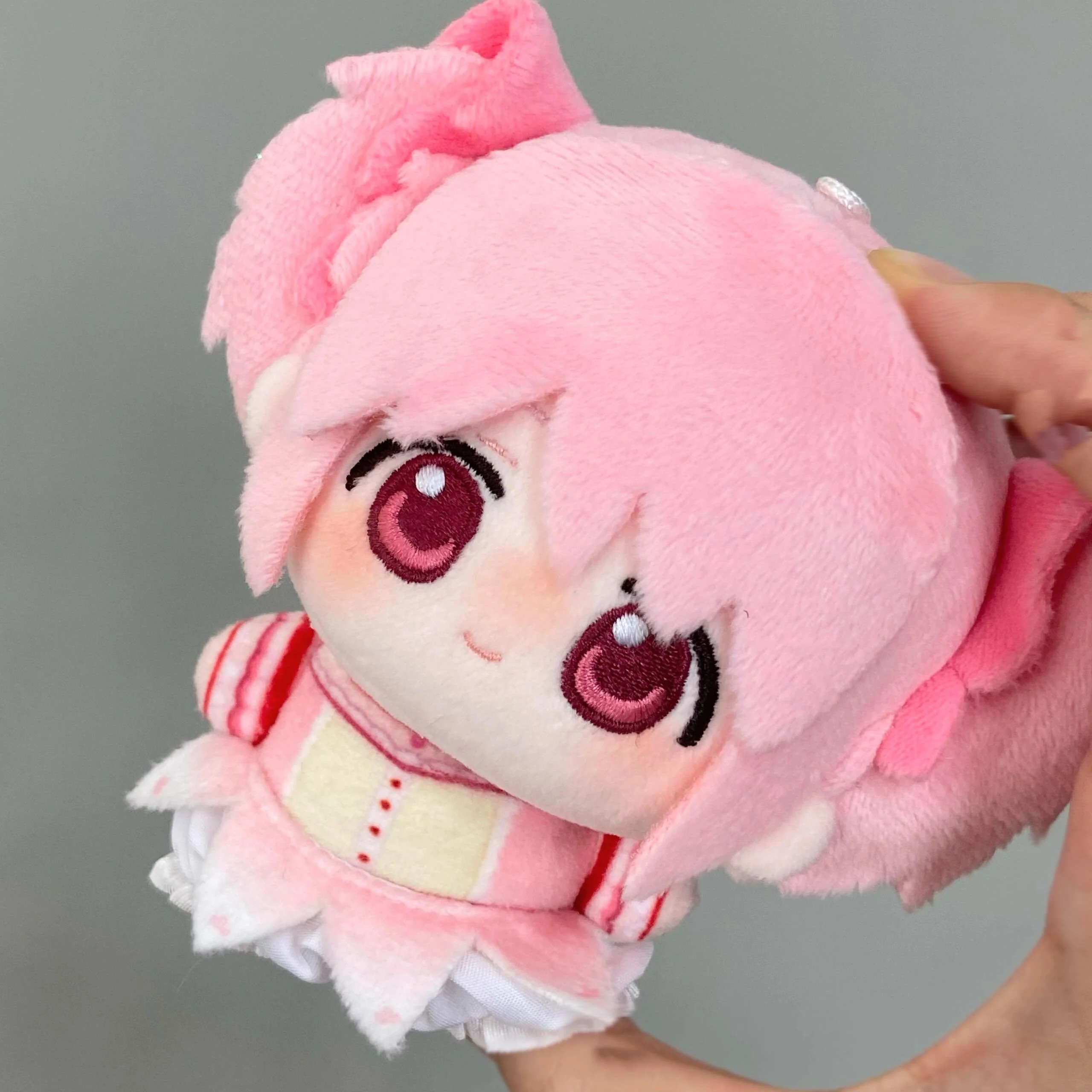 Smile House Fanmade Cute Pink Black HX Style 12CM Plush Doll - Image 4