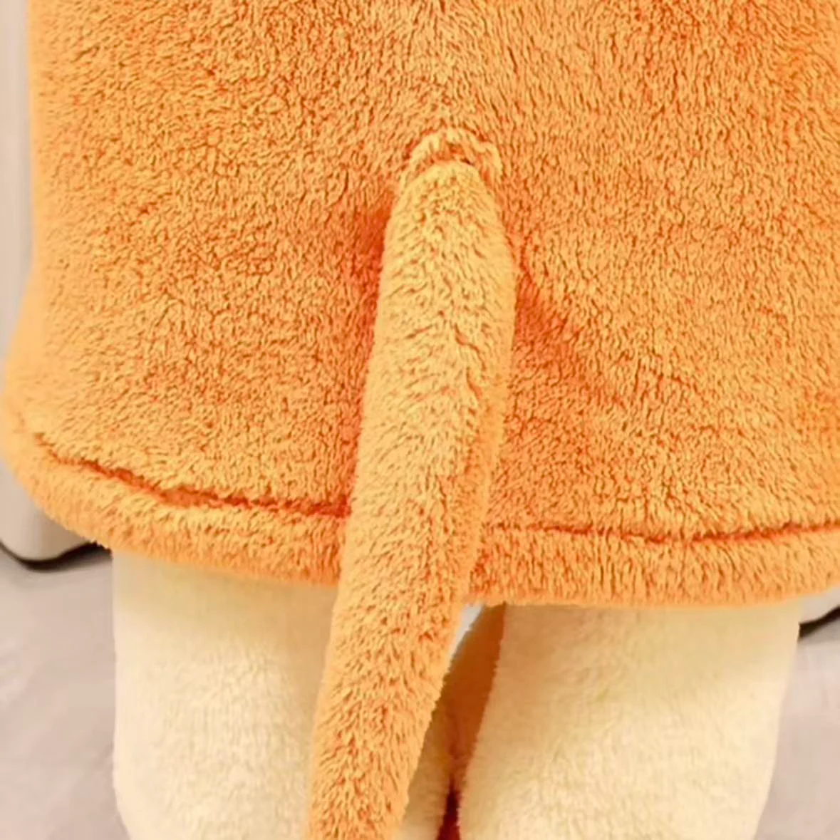 Smile House Fanmade Cute Plush Doll Yellow Plushies Pajamas Sleepwear - Image 4