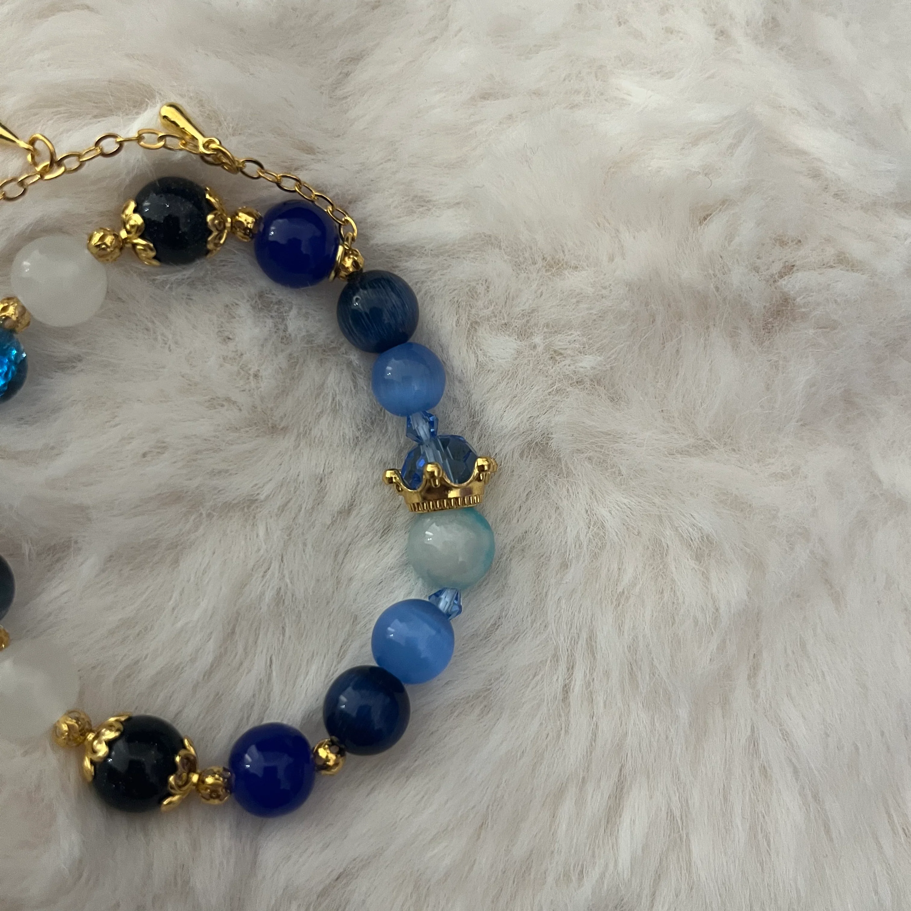 Smile House Fanmade Female God Blue Bracelet - Image 2