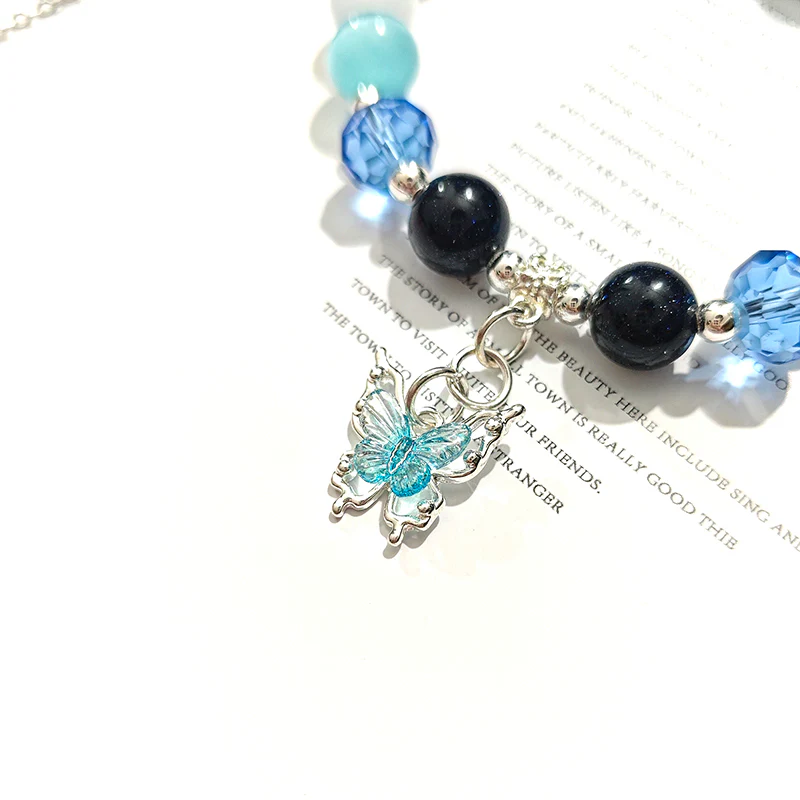 Smile House Fanmade Female Round Light Blue Inspired Bracelet - Image 4