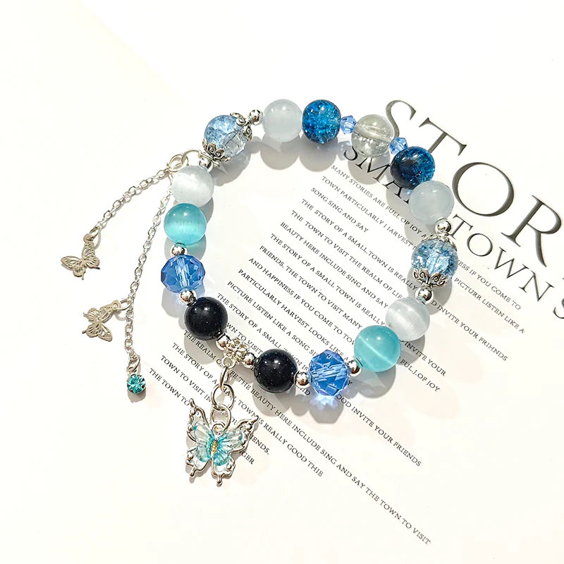 Smile House Fanmade Female Round Light Blue Inspired Bracelet - Image 5