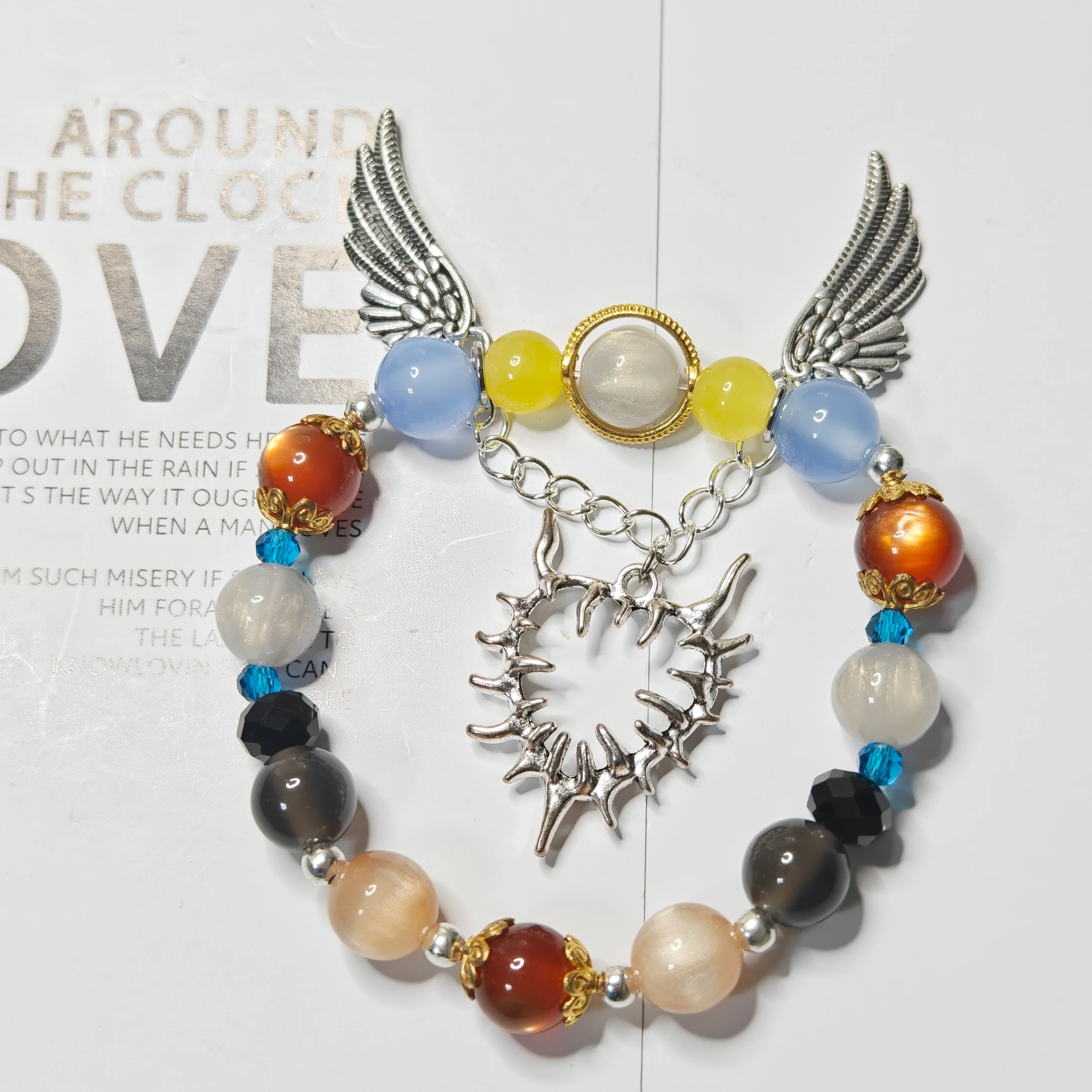 Smile House Fanmade God Handmade Male Inspired Round Bracelet - Image 3