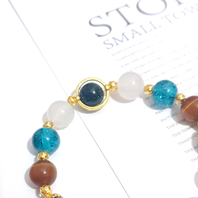 Smile House Fanmade Green Blue Fish Inspired Bracelet - Image 5