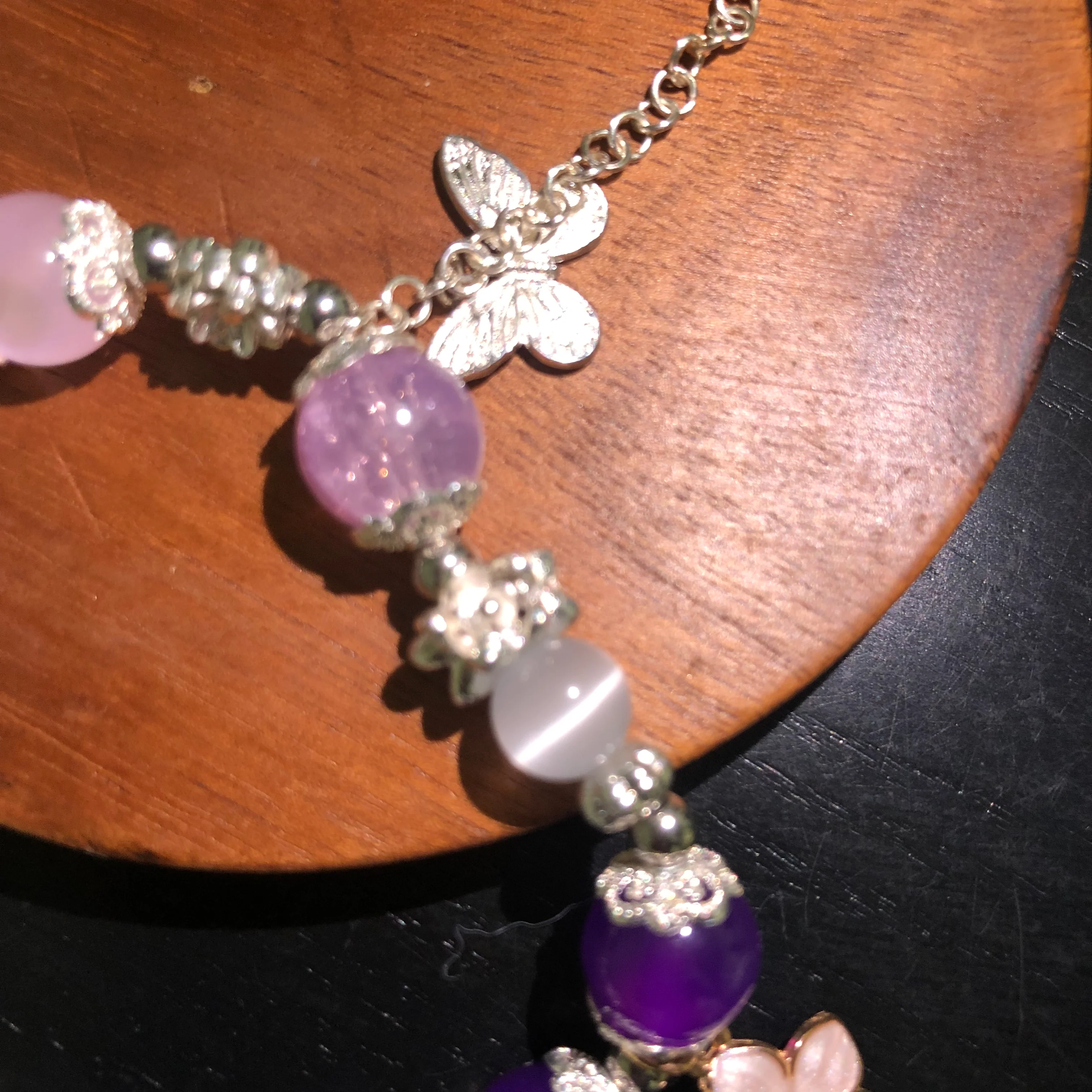 Smile House Fanmade Handemade Pink White Inspired Round Bracelet - Image 4