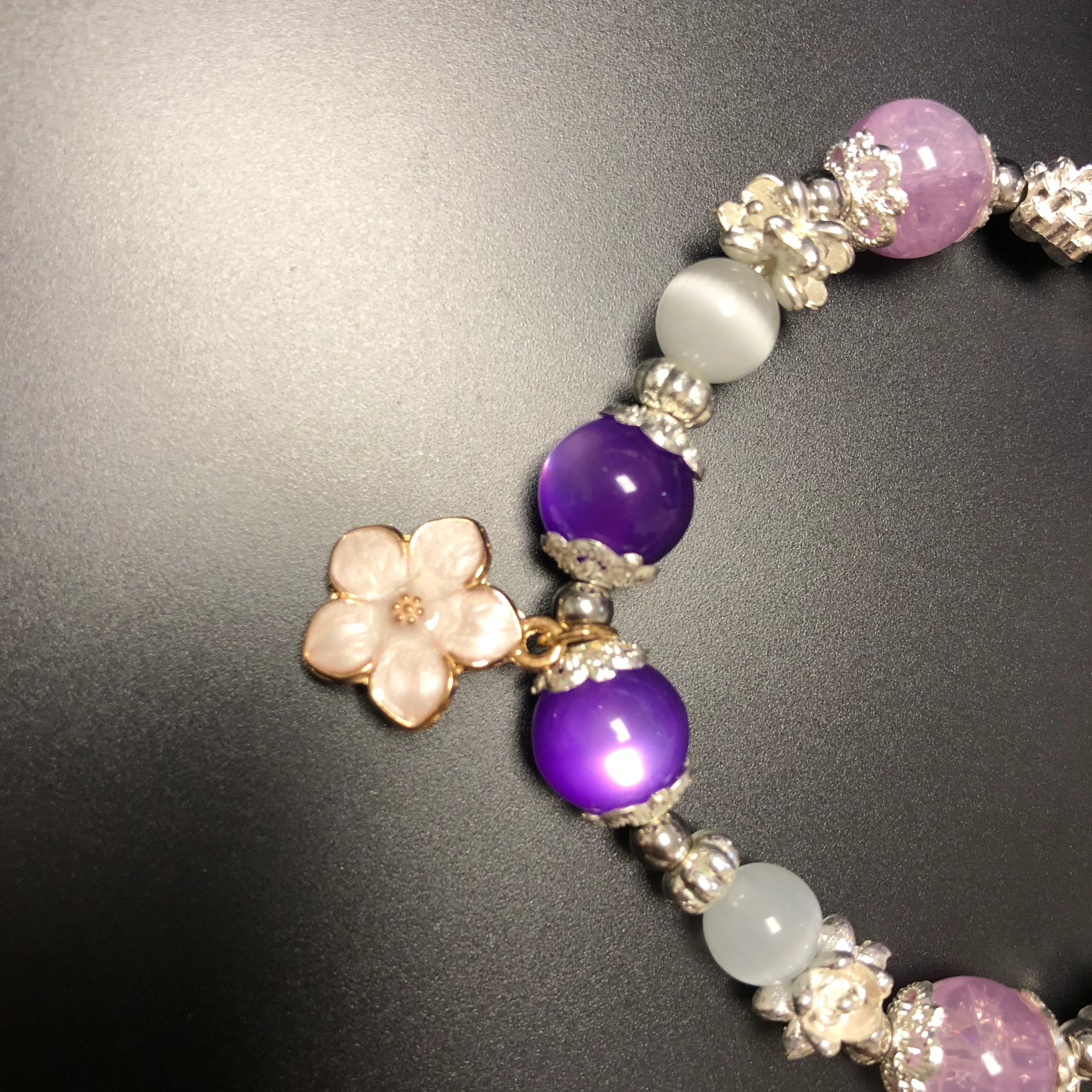Smile House Fanmade Handemade Pink White Inspired Round Bracelet - Image 5