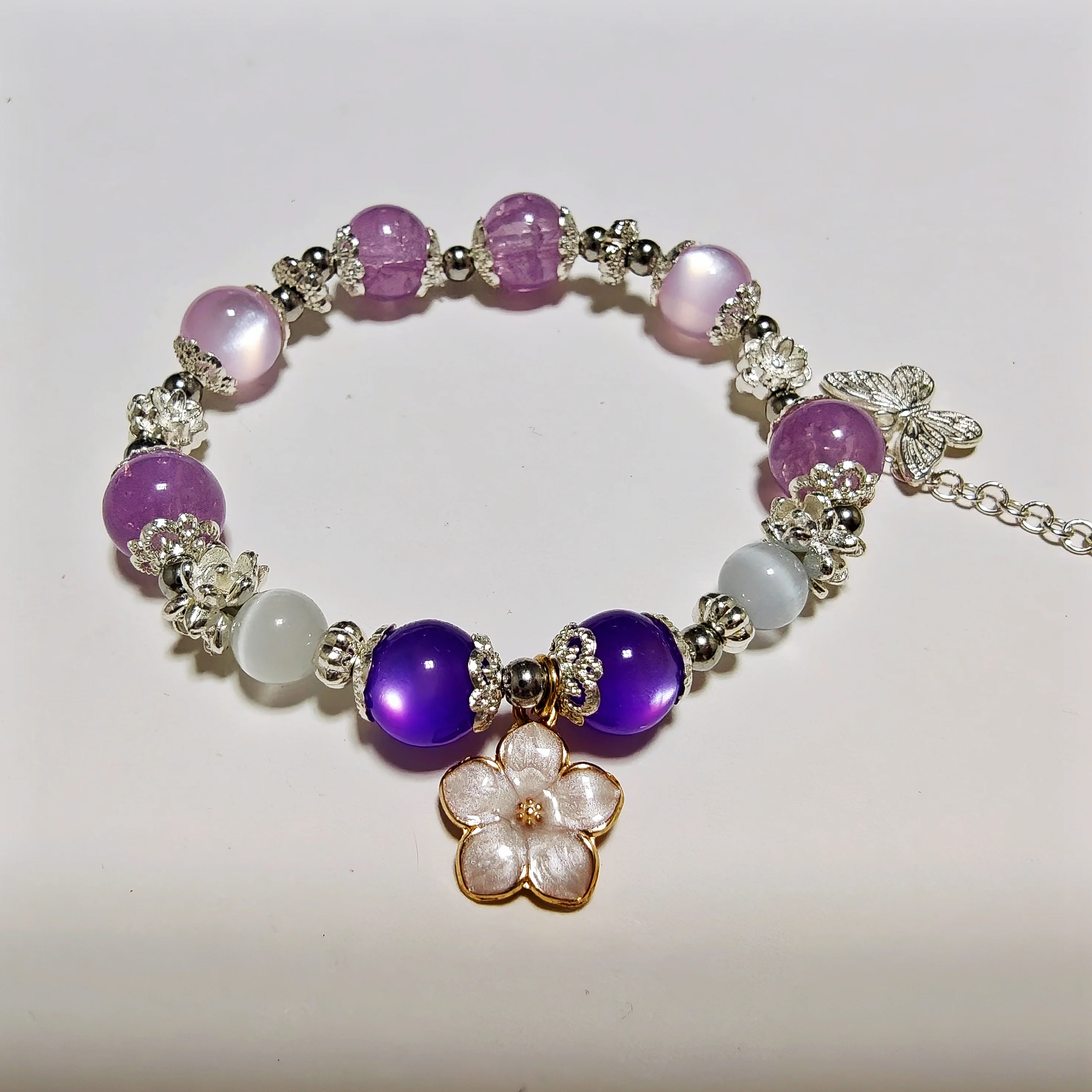 Smile House Fanmade Handemade Pink White Inspired Round Bracelet - Image 6