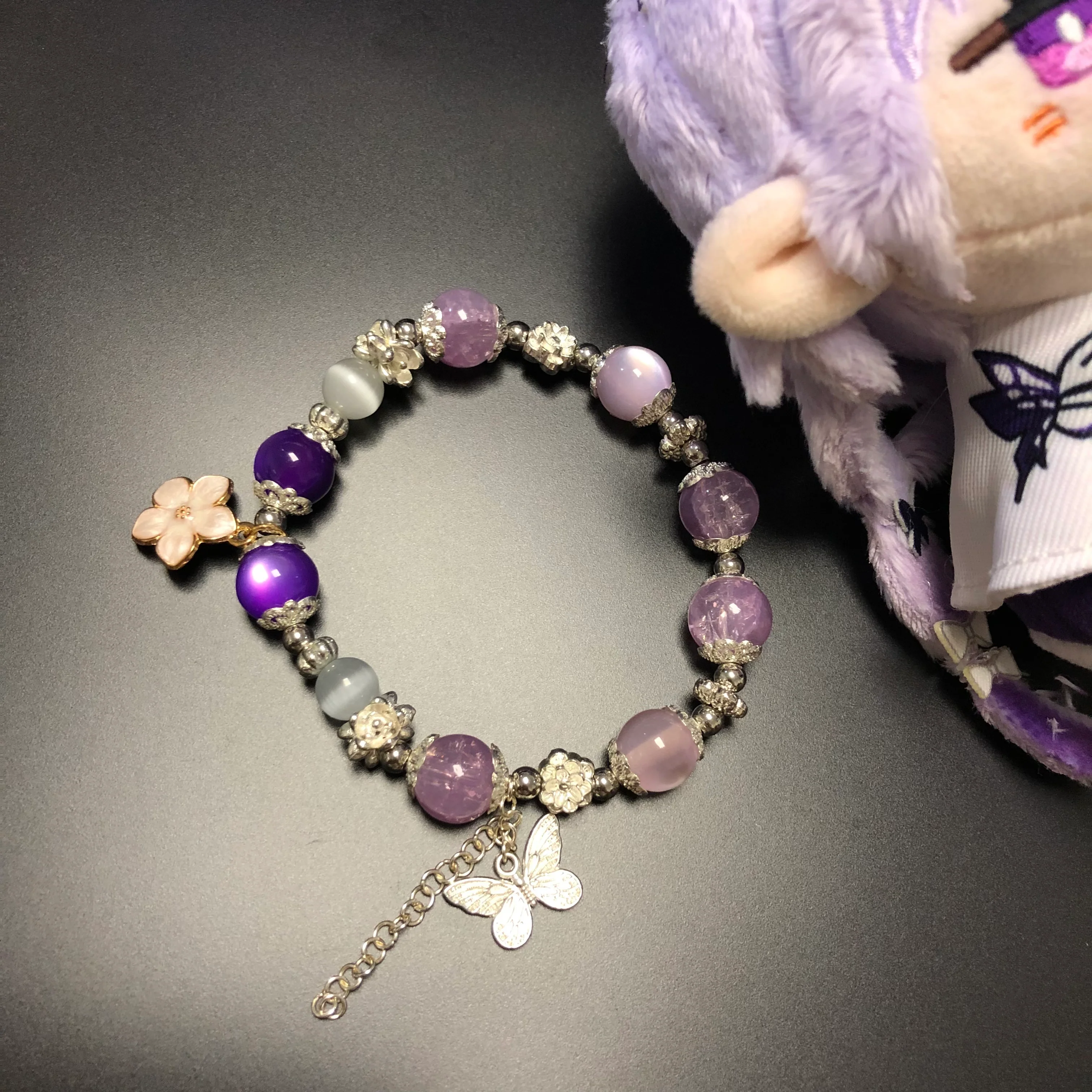 Smile House Fanmade Handemade Pink White Inspired Round Bracelet - Image 7