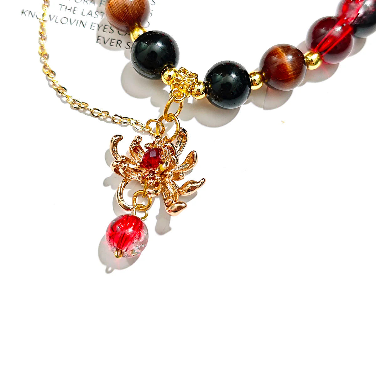 Smile House Fanmade Handmade Female Red Inspired Bracelet - Image 7