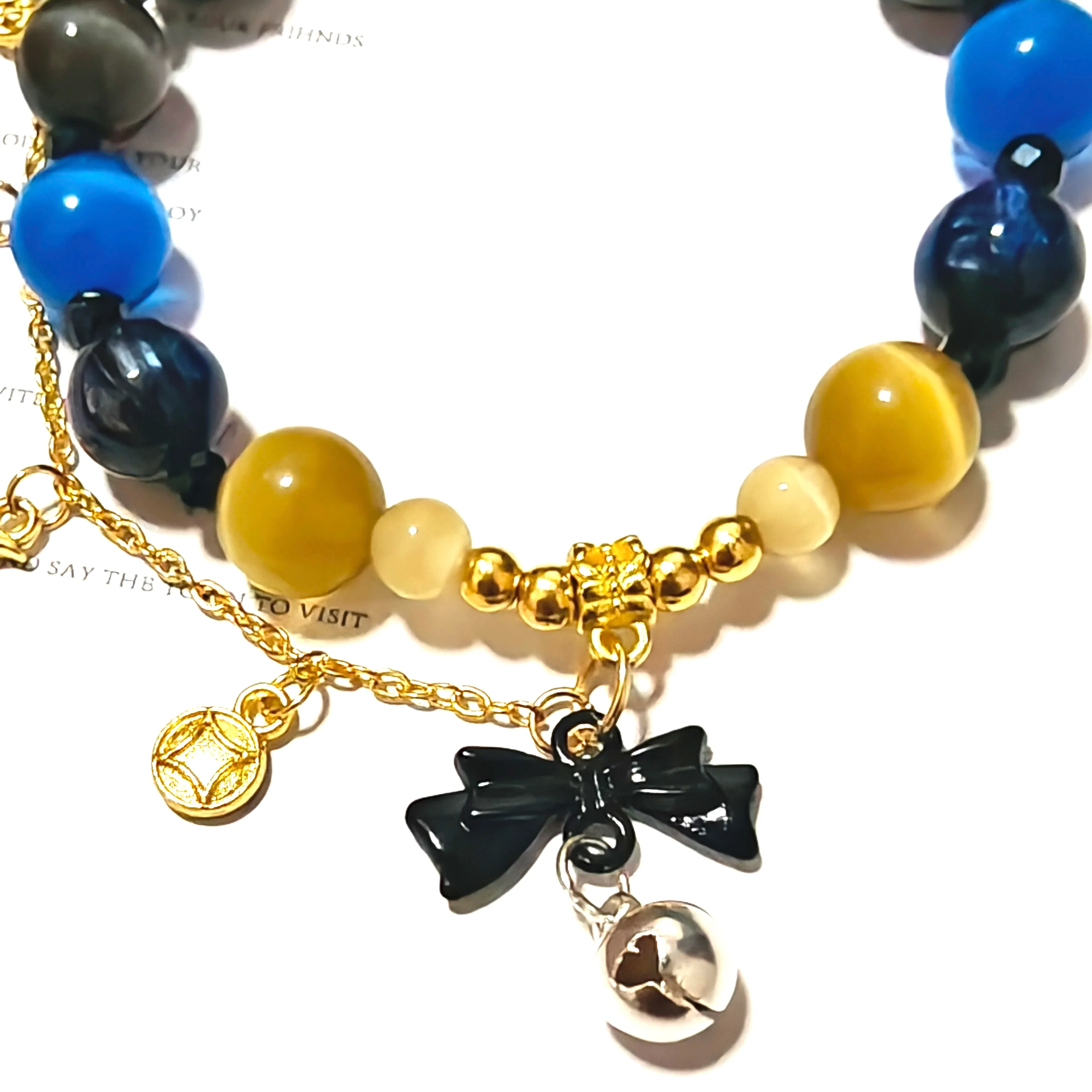 Smile House Fanmade Handmade Meow Cat Inspired Round Bracelet - Image 3