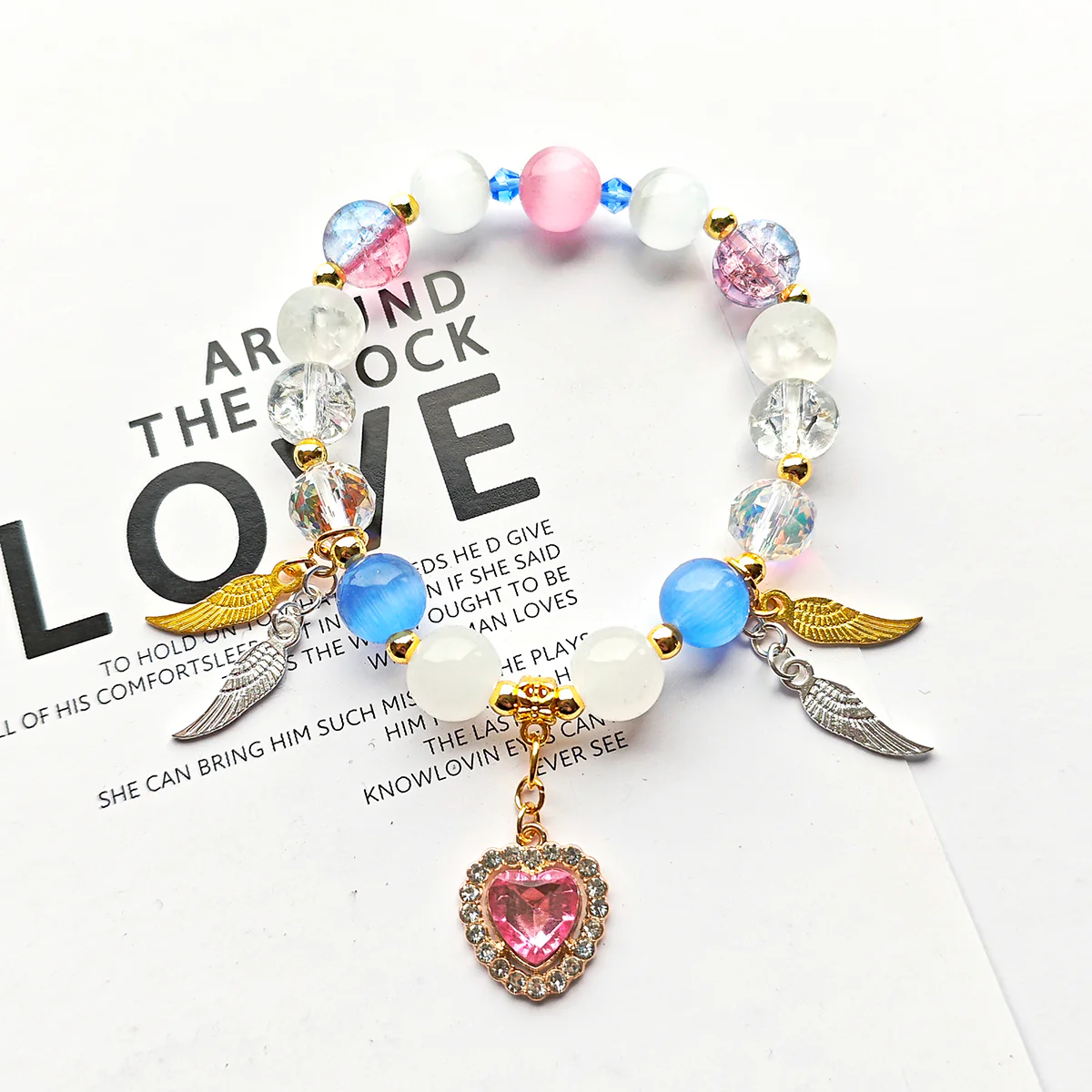 Smile House Fanmade Inspired AMS Handemade Round Bracelet - Image 2