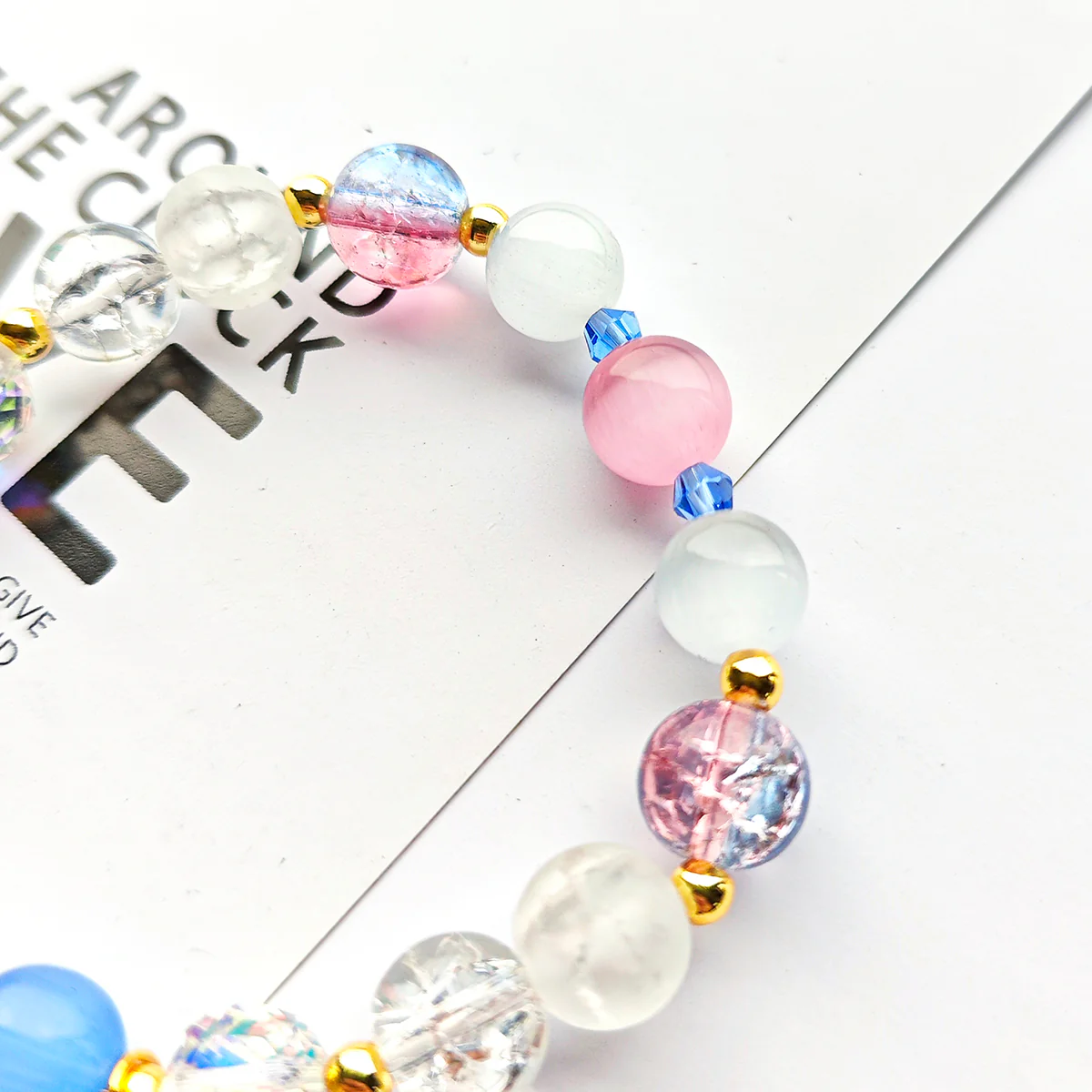 Smile House Fanmade Inspired AMS Handemade Round Bracelet - Image 5