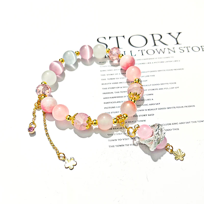 Smile House Fanmade Peach Blossom Inspired Bracelet - Image 2